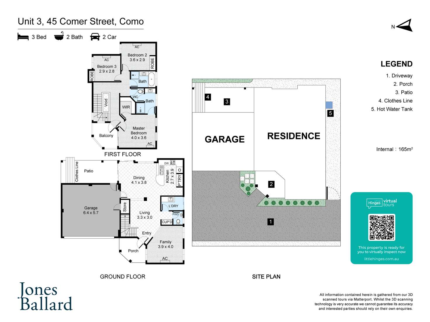 Floorplan of Homely house listing, 3/45 Comer Street, Como WA 6152