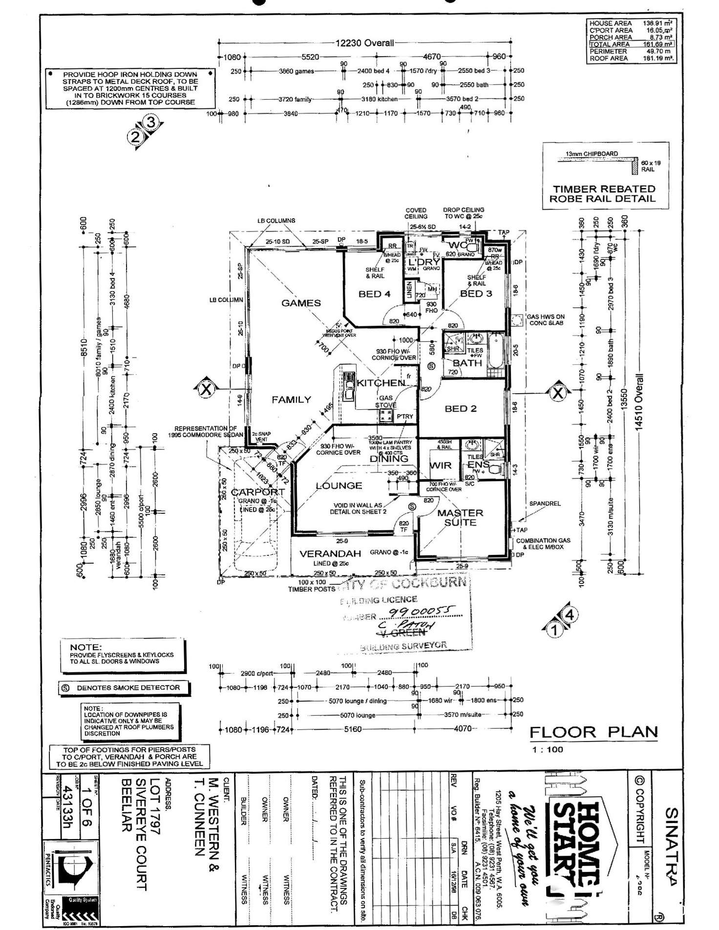 Floorplan of Homely house listing, 20 Silvereye Court, Beeliar WA 6164