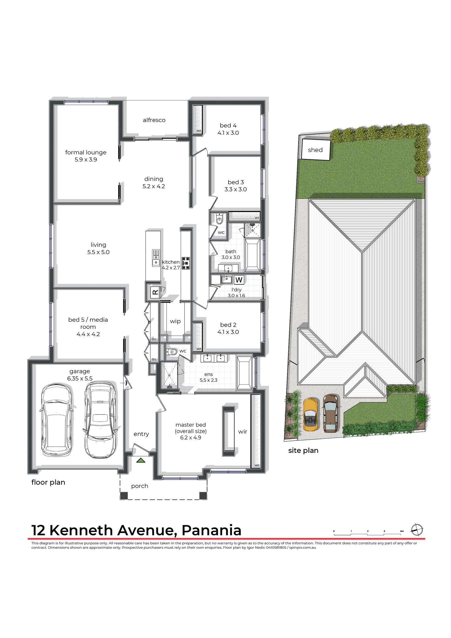 Floorplan of Homely house listing, 12 Kenneth Avenue, Panania NSW 2213