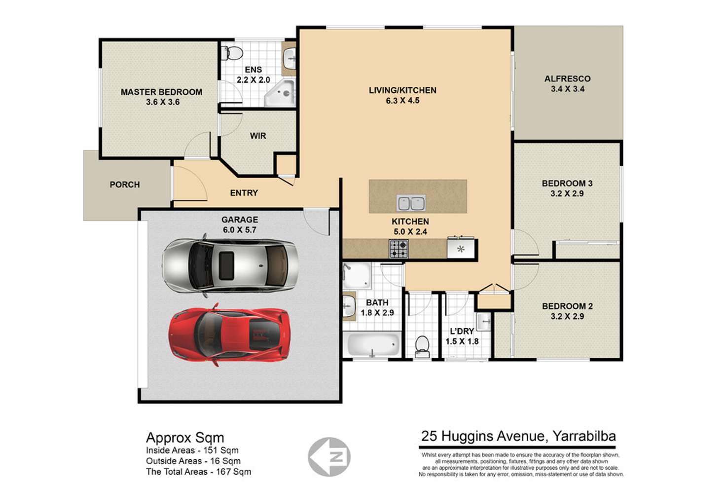 Floorplan of Homely house listing, 25 Huggins Avenue, Yarrabilba QLD 4207