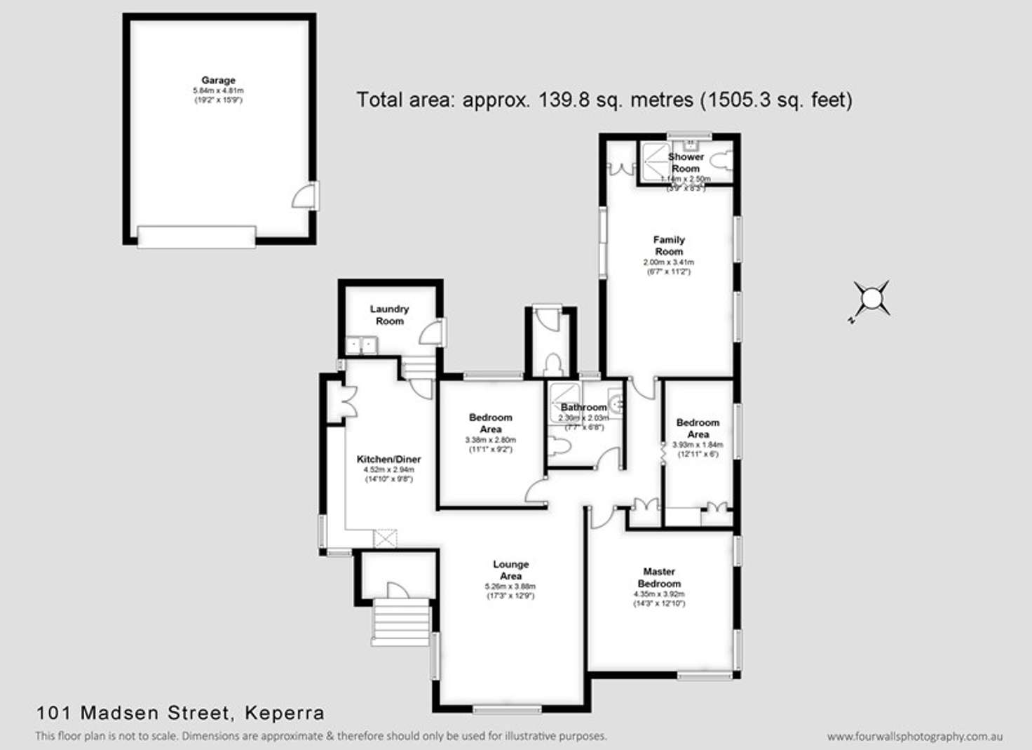 Floorplan of Homely house listing, 101 Madsen Street, Keperra QLD 4054