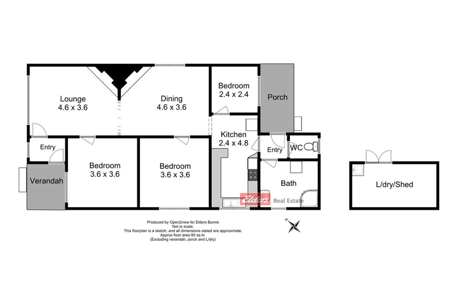 Floorplan of Homely house listing, 82 Batchelor Street, Queenstown TAS 7467