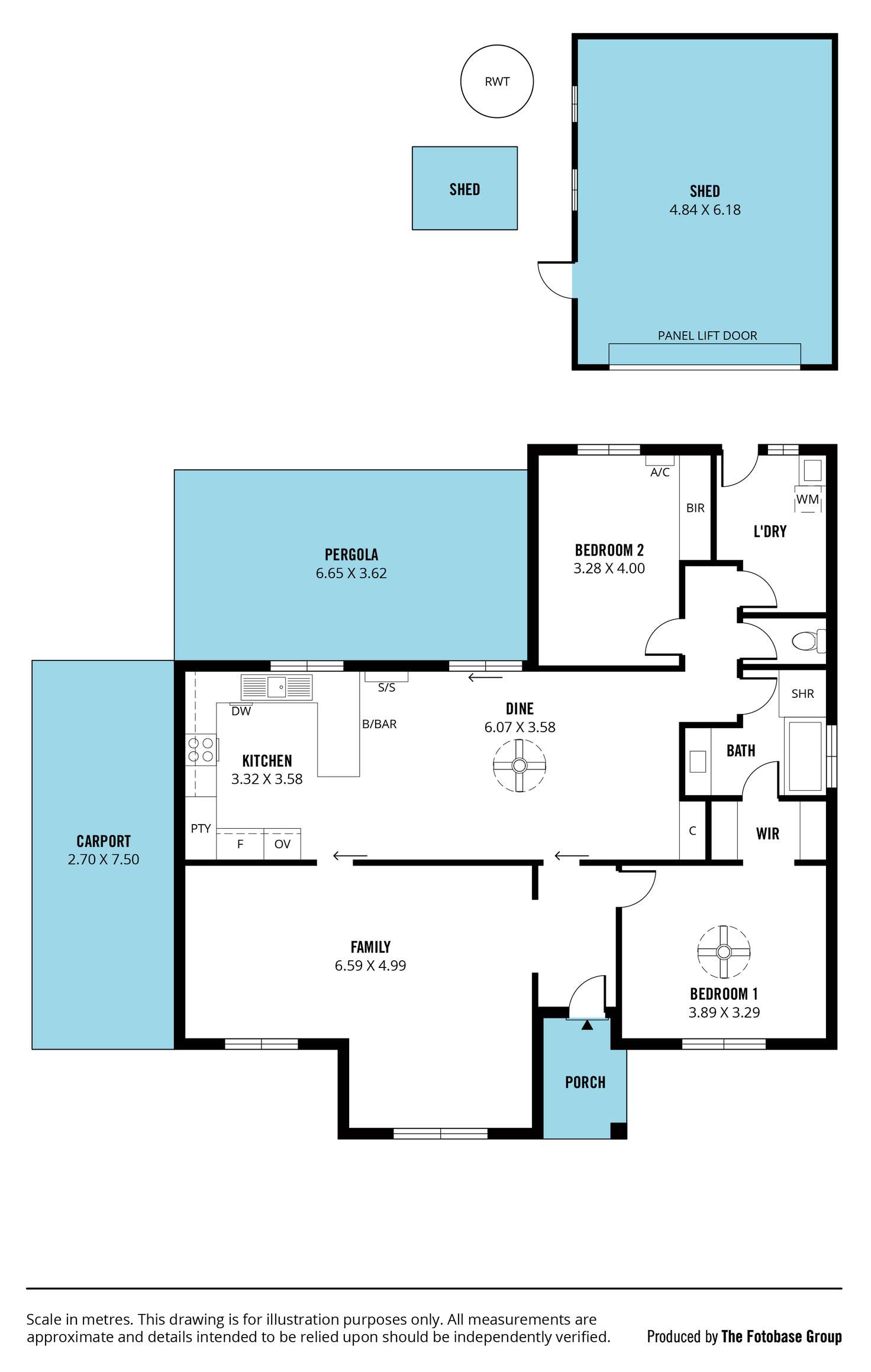 Floorplan of Homely house listing, 8 Colton Road, Blackwood SA 5051
