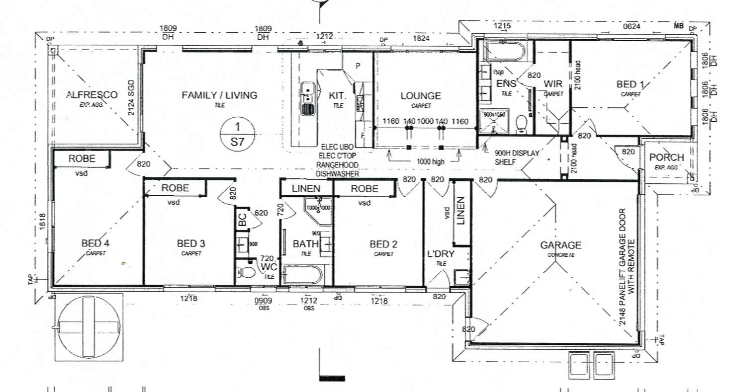 Floorplan of Homely house listing, 8 Harrier Place, Lowood QLD 4311