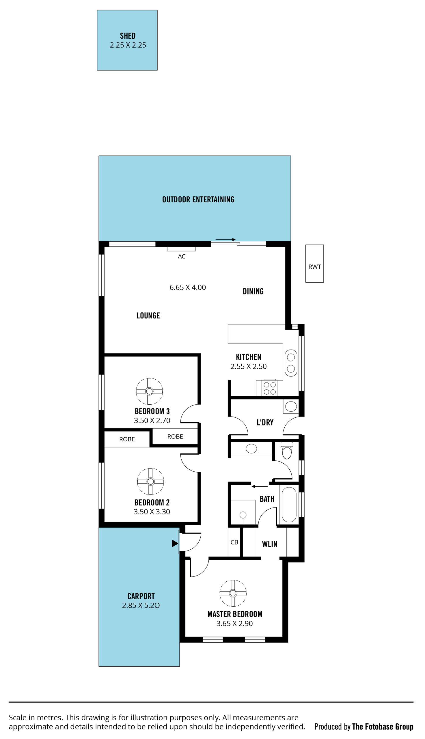 Floorplan of Homely house listing, 24 Baume Circuit, Old Reynella SA 5161