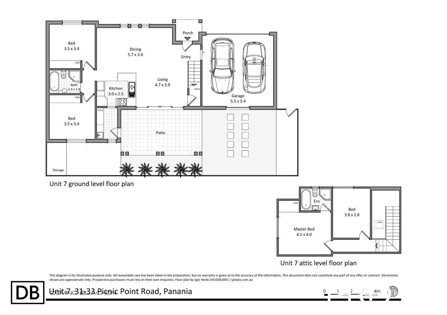 Floorplan of Homely townhouse listing, 7/31 Picnic Point Road, Panania NSW 2213
