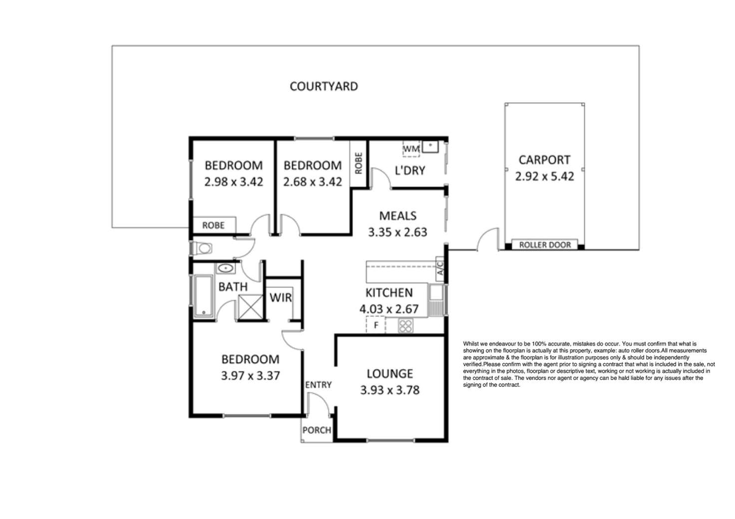 Floorplan of Homely house listing, 2/35 Baden Terrace, O'sullivan Beach SA 5166