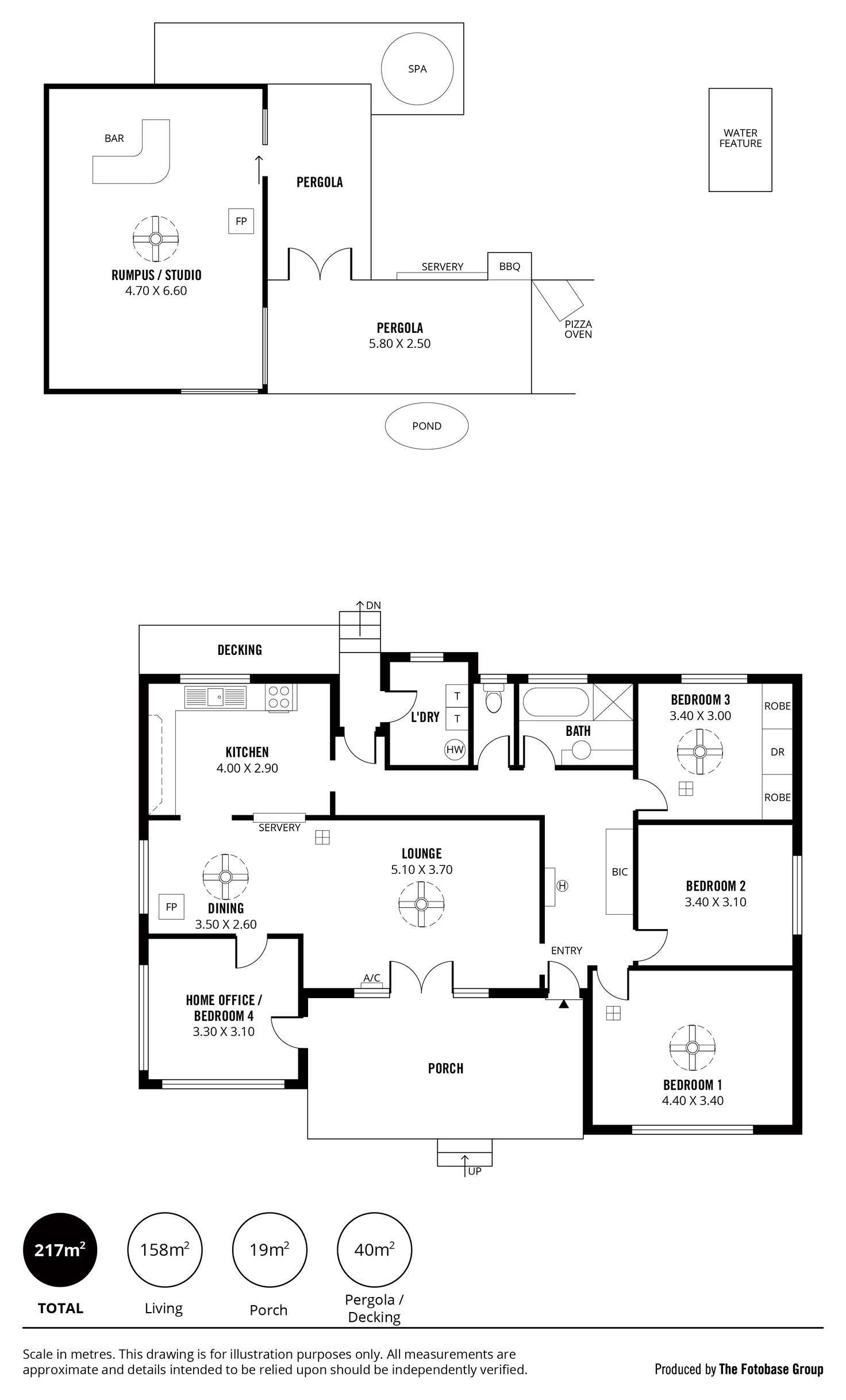 Floorplan of Homely house listing, 1041 Lower North East Road, Highbury SA 5089
