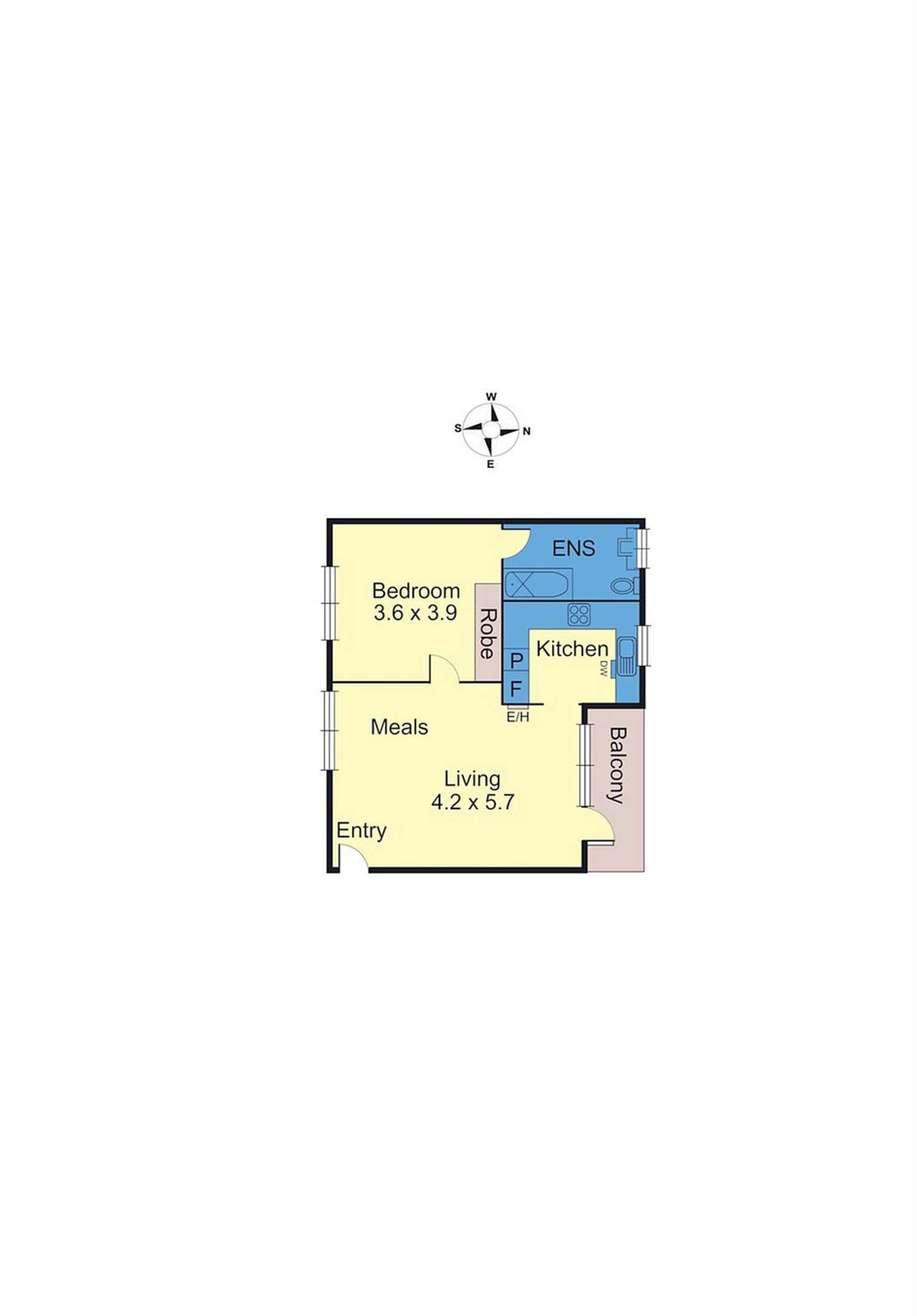 Floorplan of Homely apartment listing, 17/41 Riversdale Road, Hawthorn VIC 3122