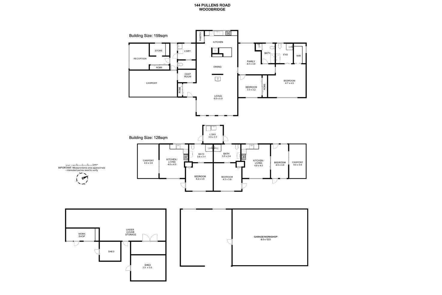 Floorplan of Homely house listing, 144 Pullens Road, Woodbridge TAS 7162