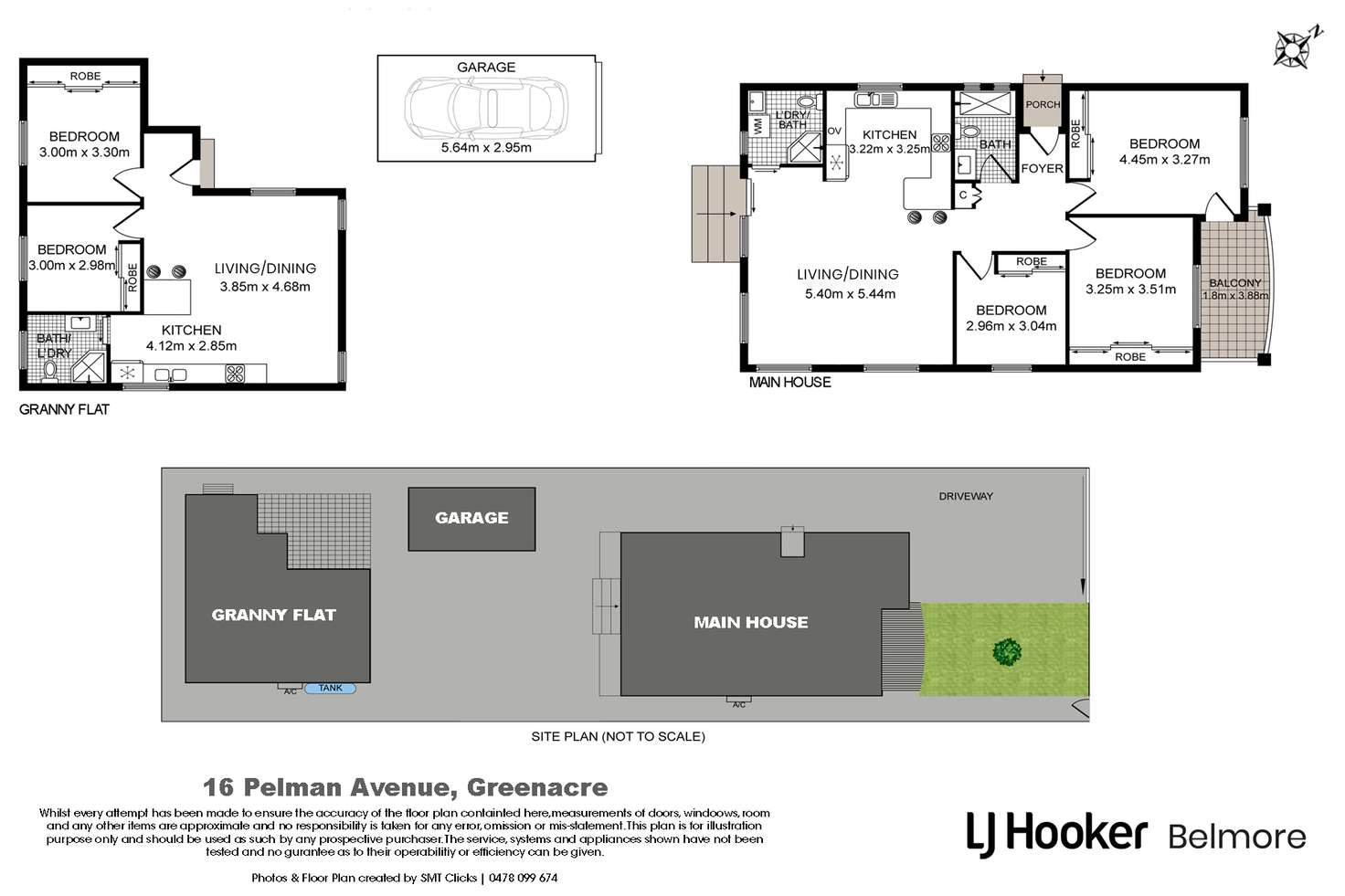 Floorplan of Homely house listing, 16 Pelman Avenue, Greenacre NSW 2190