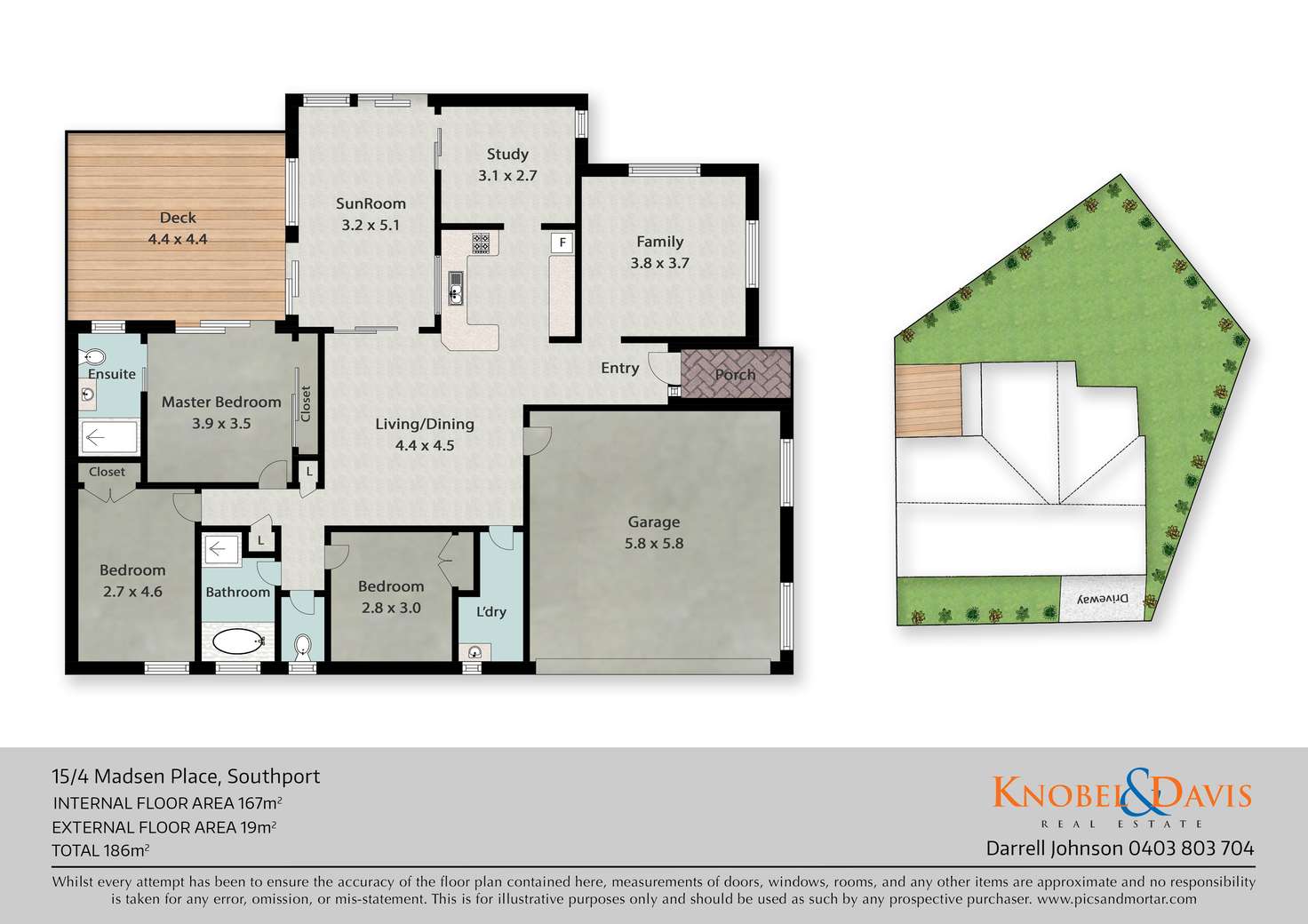 Floorplan of Homely house listing, 15/4 Madsen Place, Southport QLD 4215