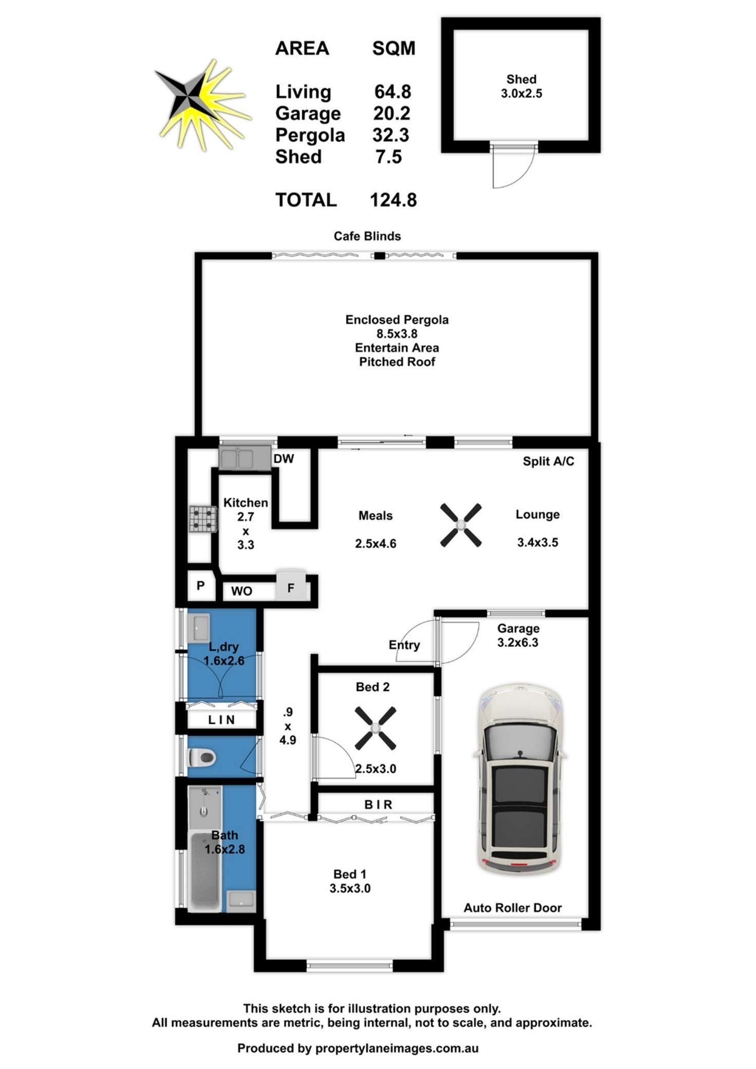 Floorplan of Homely unit listing, 2/20 Redbanks Road, Willaston SA 5118