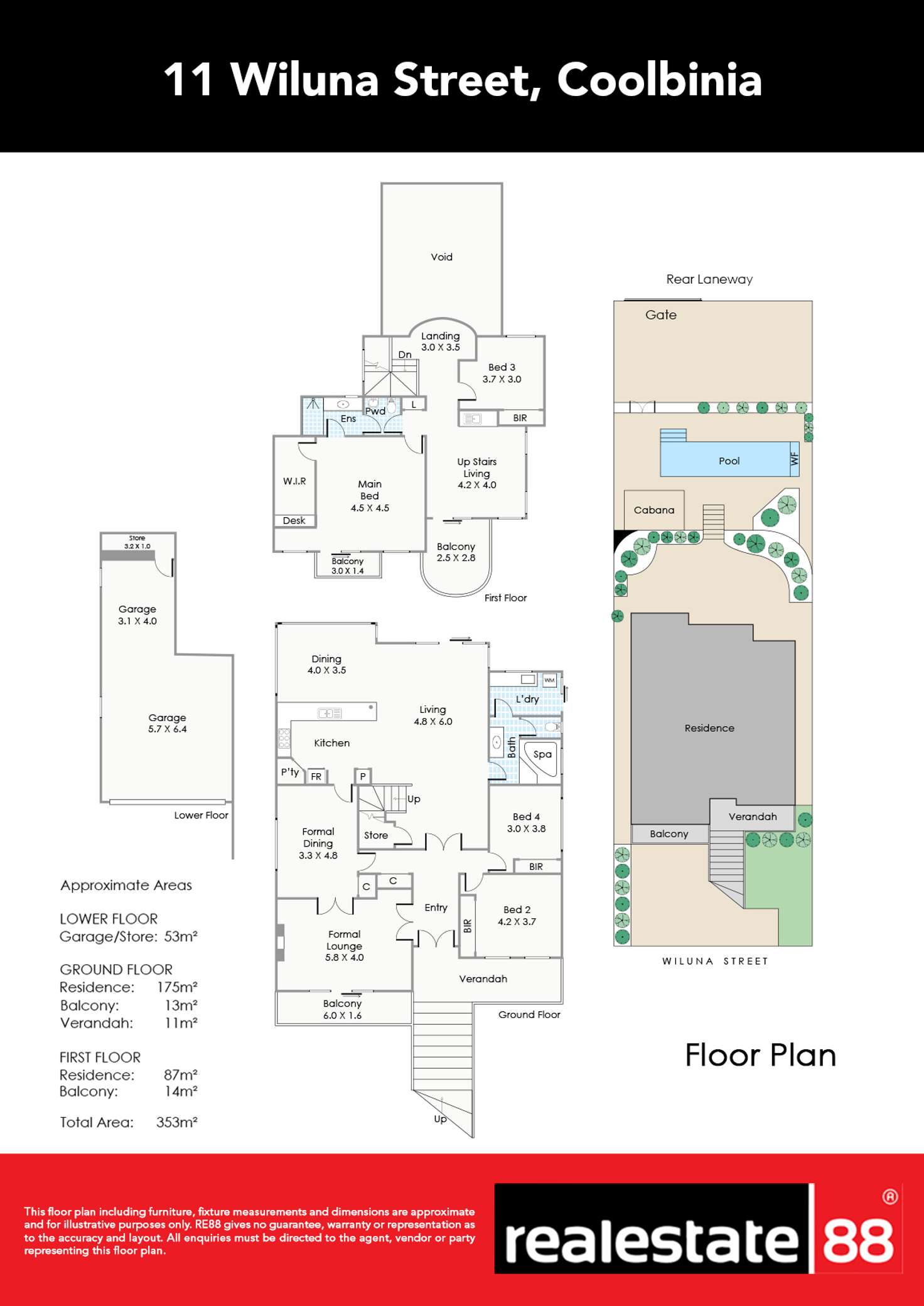 Floorplan of Homely house listing, 11 Wiluna Street, Coolbinia WA 6050