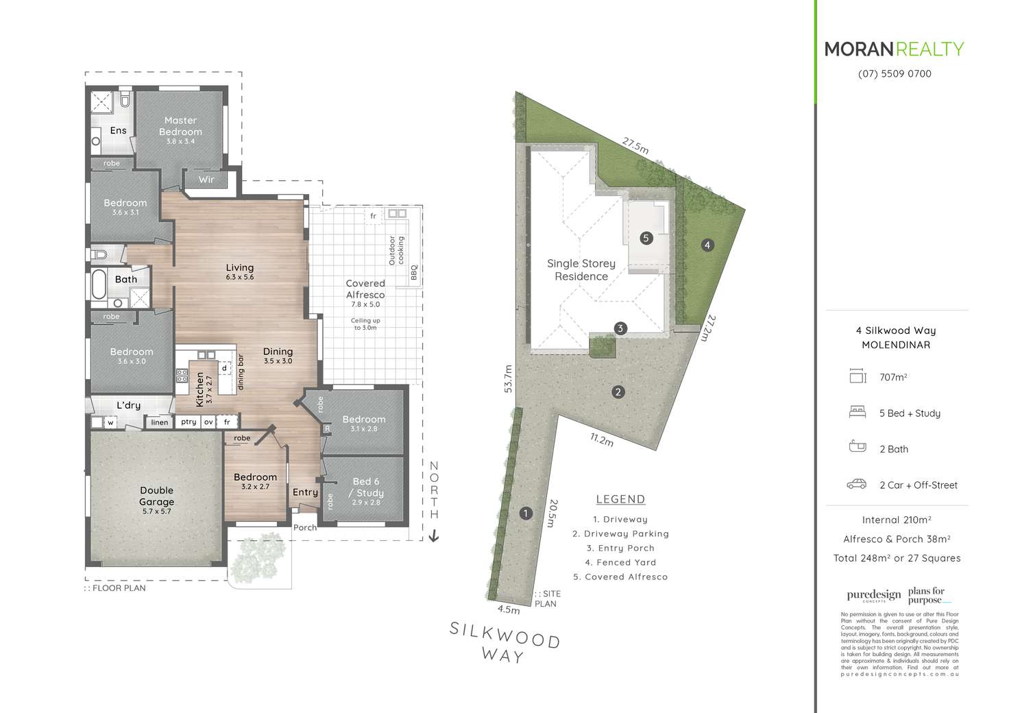 Floorplan of Homely house listing, 4 Silkwood Way, Molendinar QLD 4214
