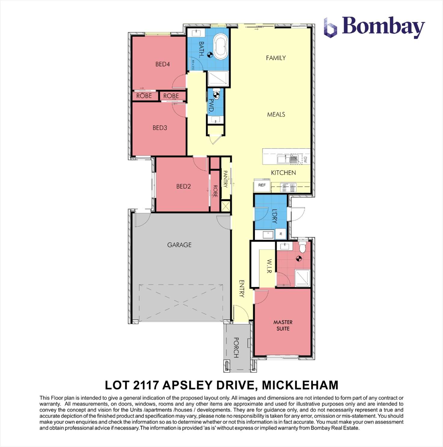 Floorplan of Homely house listing, 46 Apsley Drive, Mickleham VIC 3064