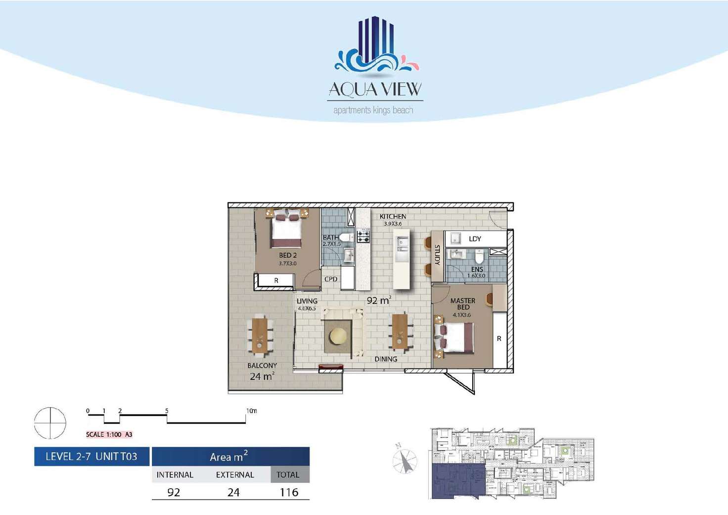 Floorplan of Homely unit listing, 803/29 Canberra Terrace, Kings Beach QLD 4551