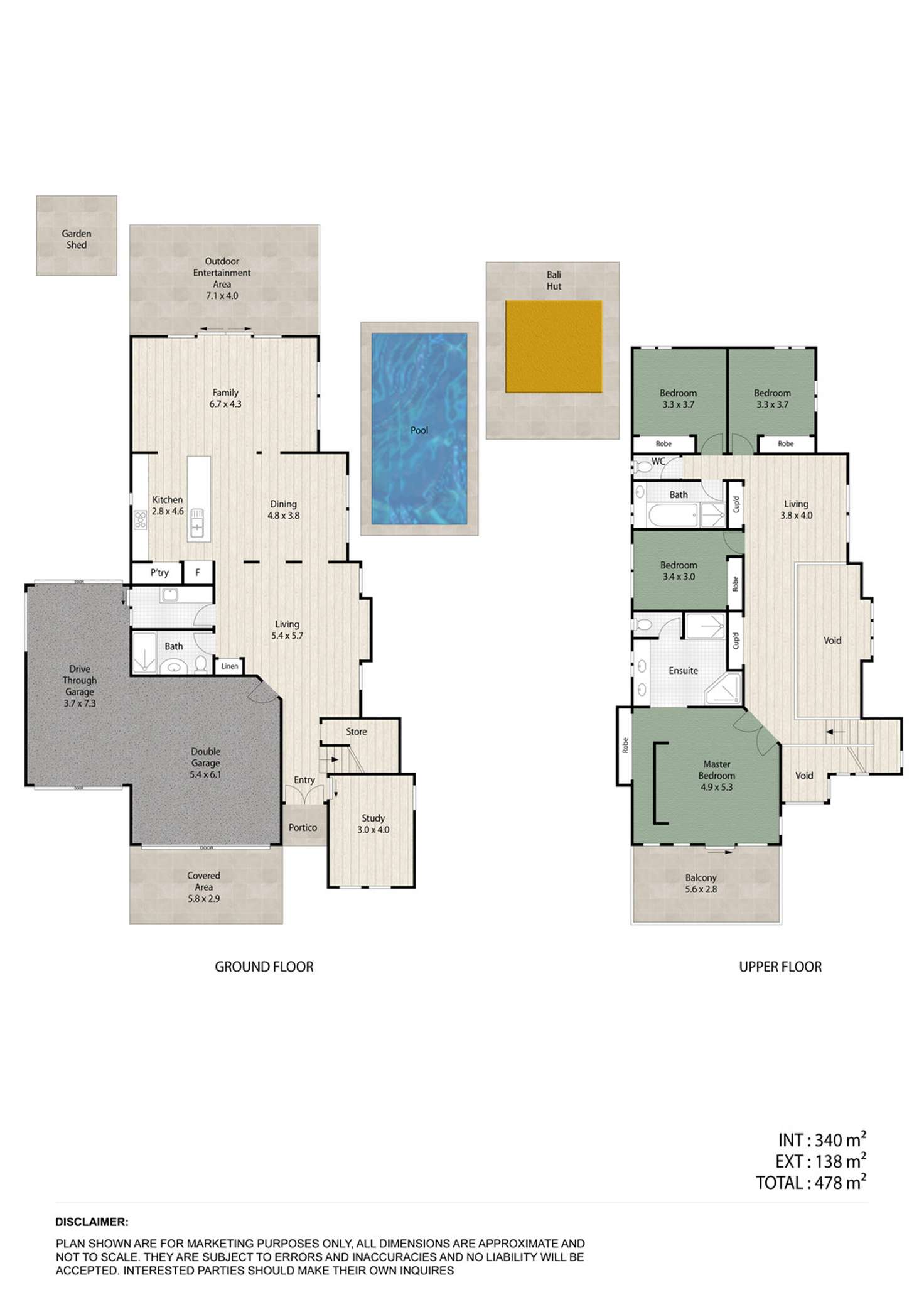 Floorplan of Homely house listing, 24 Nicklaus Parade, North Lakes QLD 4509