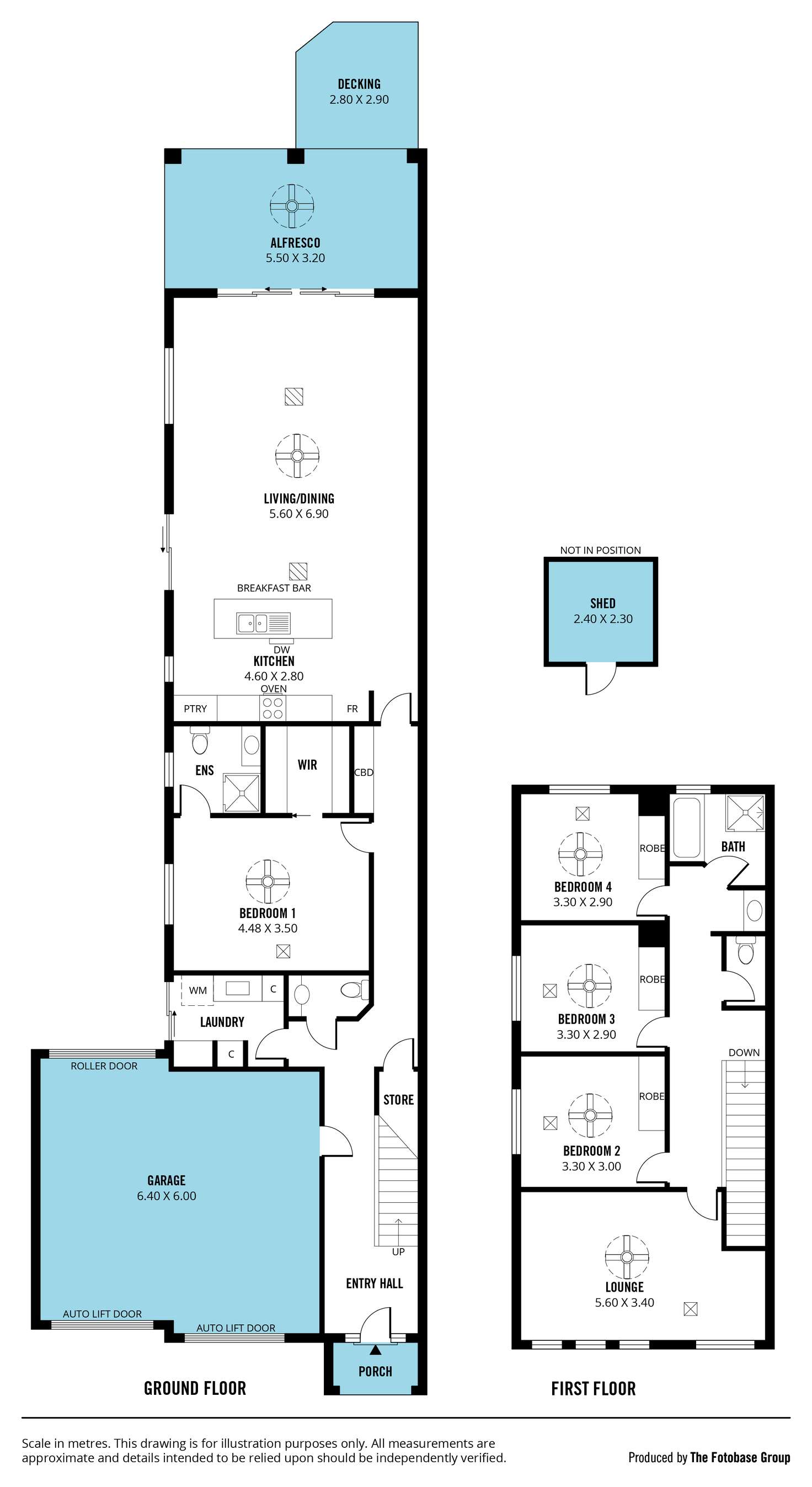 Floorplan of Homely house listing, 14 Gordon Terrace, Morphettville SA 5043