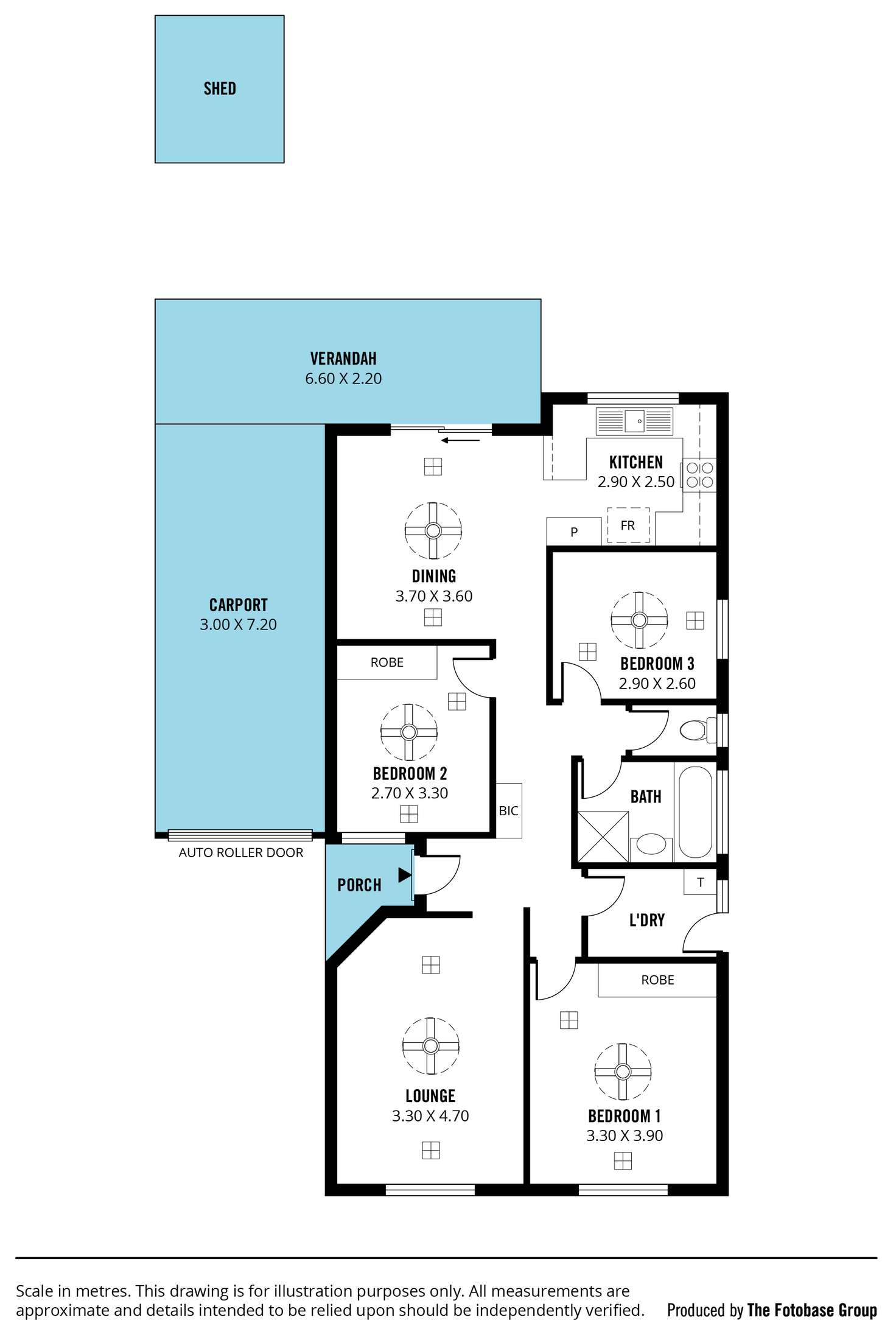 Floorplan of Homely house listing, 2/13 Roxy Court, Old Reynella SA 5161