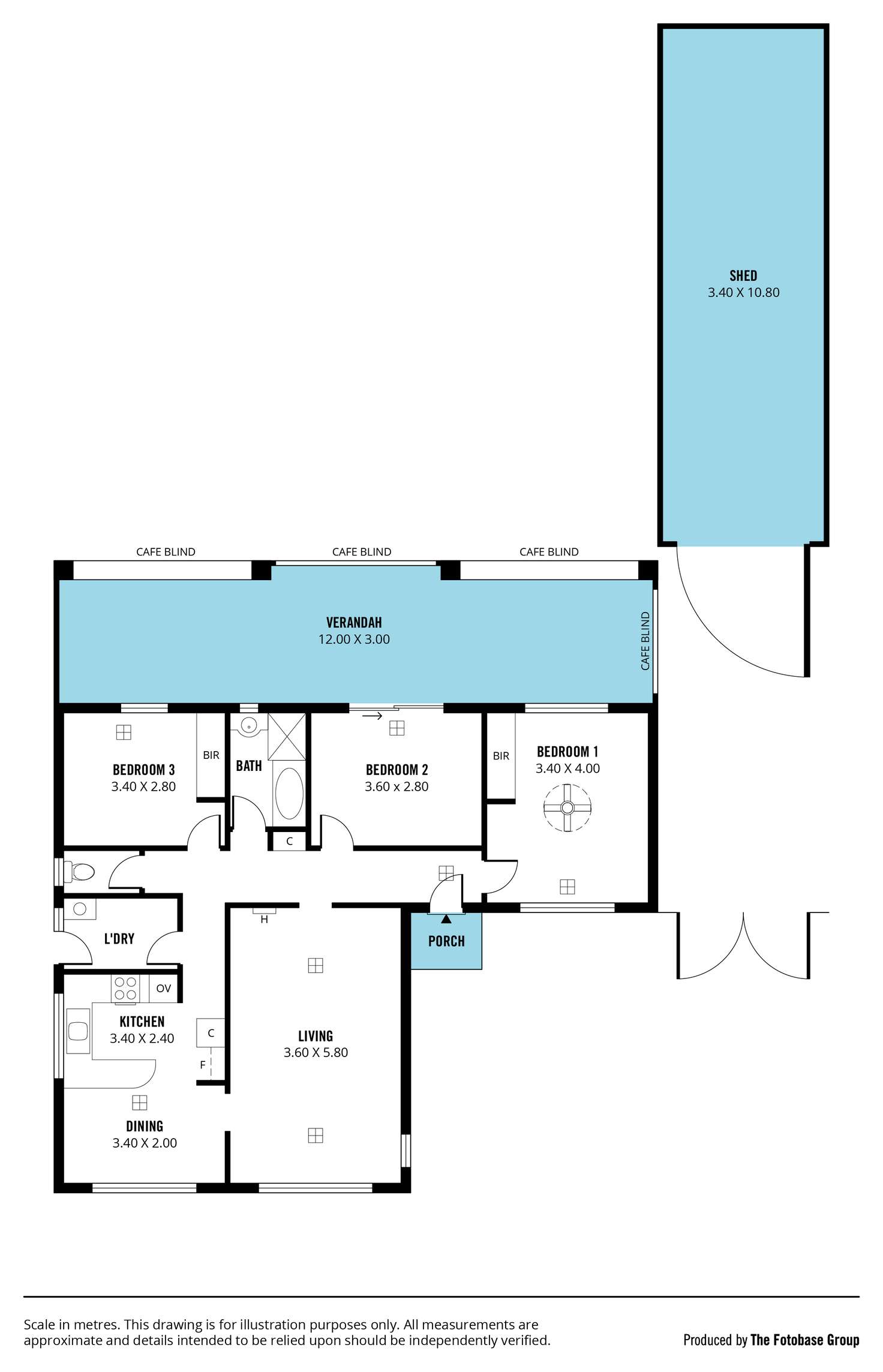 Floorplan of Homely house listing, 54 Cheam Drive, Reynella SA 5161
