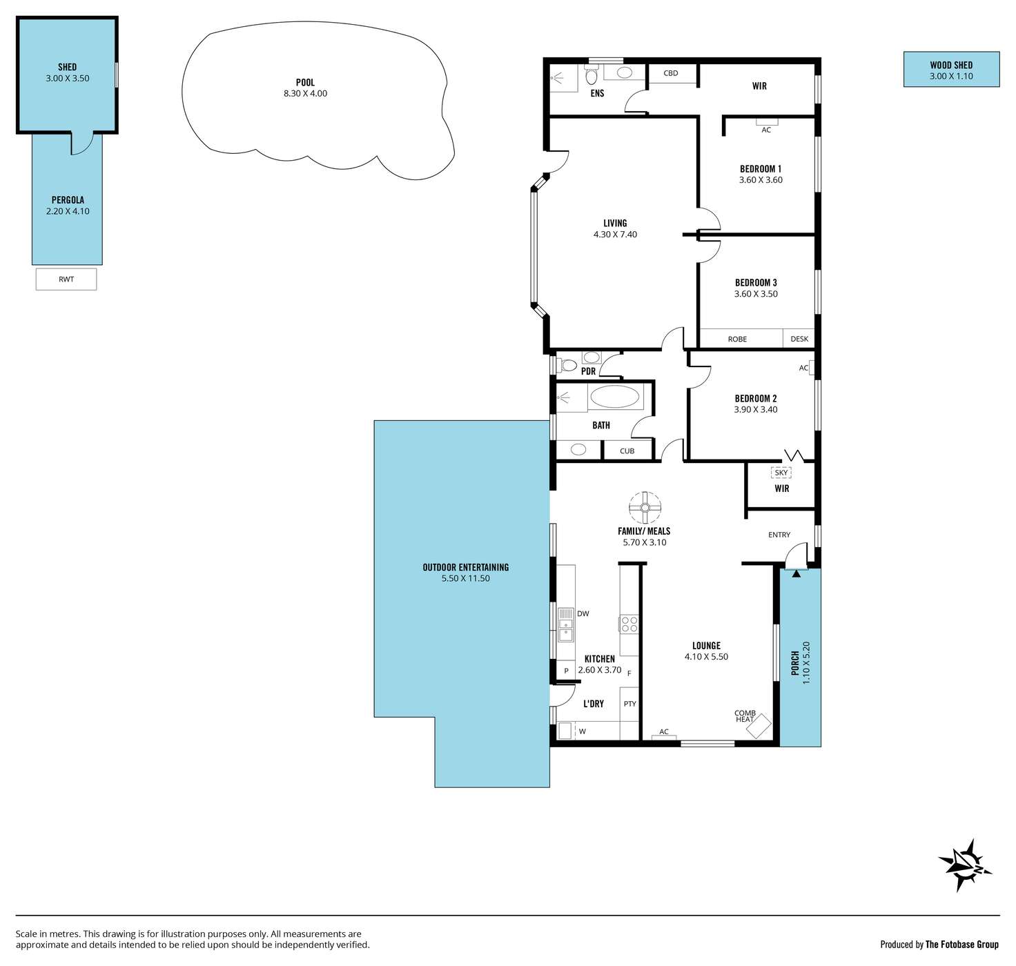 Floorplan of Homely house listing, 31 Calomba Crescent, Happy Valley SA 5159