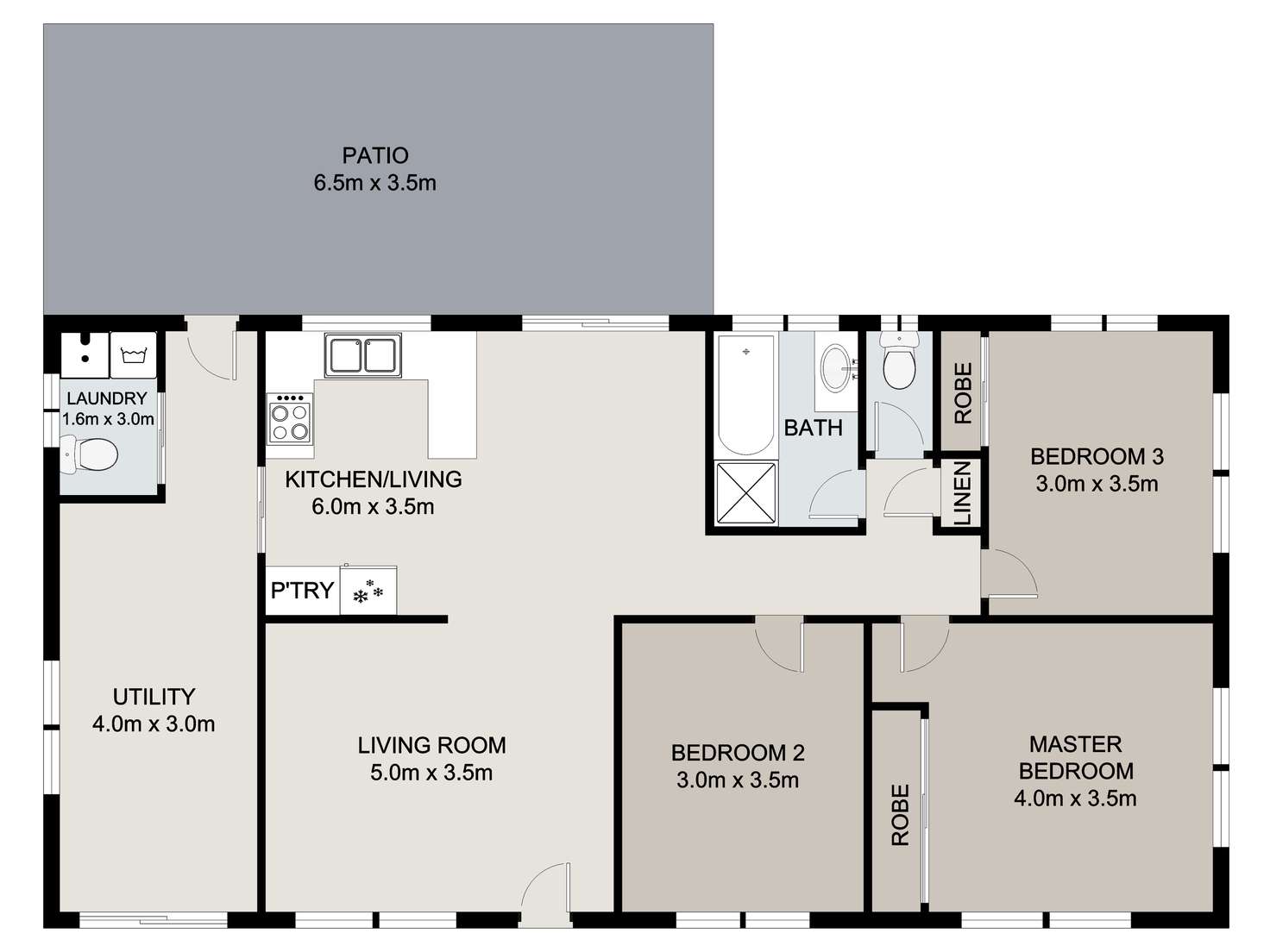 Floorplan of Homely house listing, 7 Ellington Street, New Auckland QLD 4680