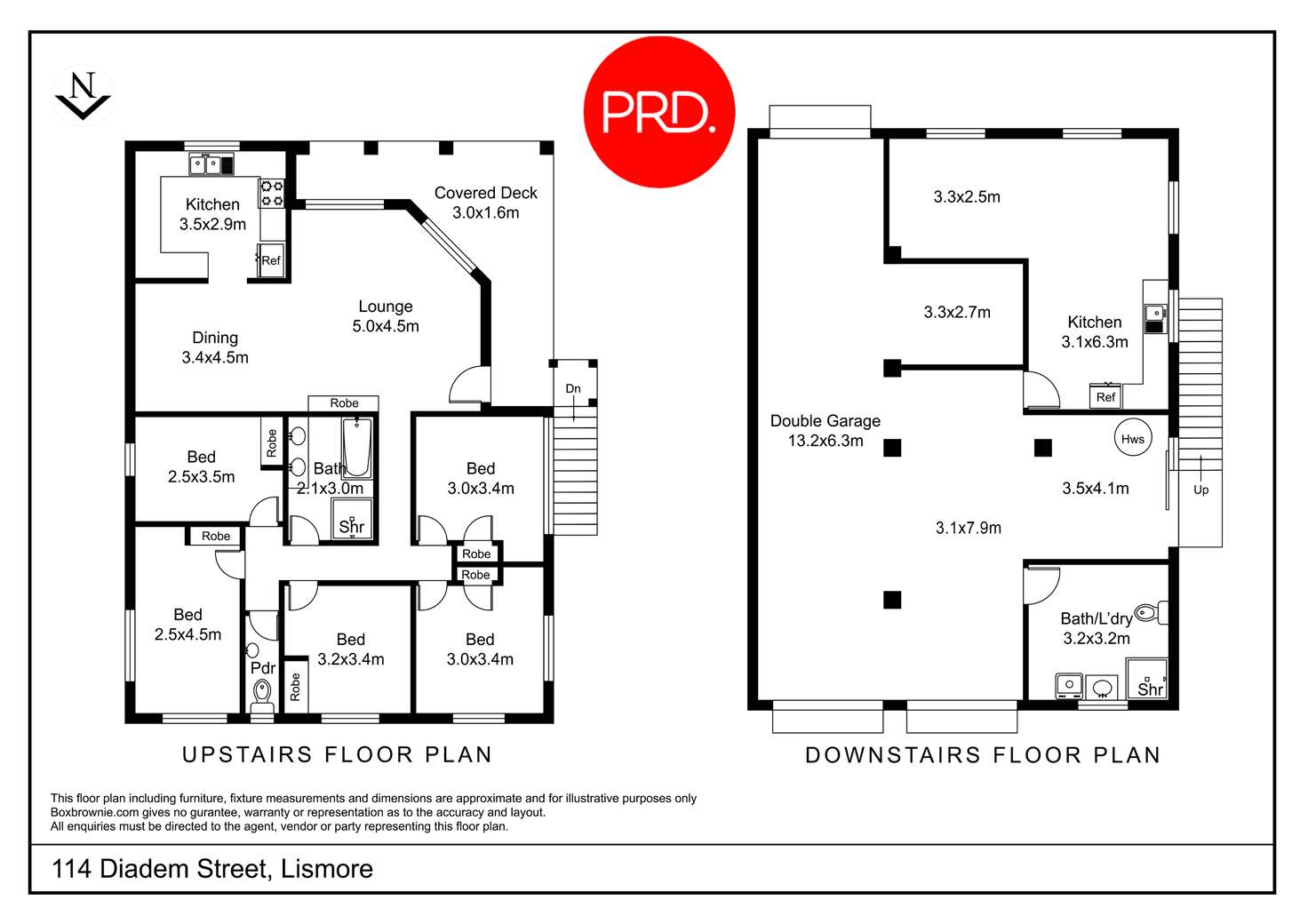 Floorplan of Homely house listing, 114 Diadem Street, Lismore NSW 2480
