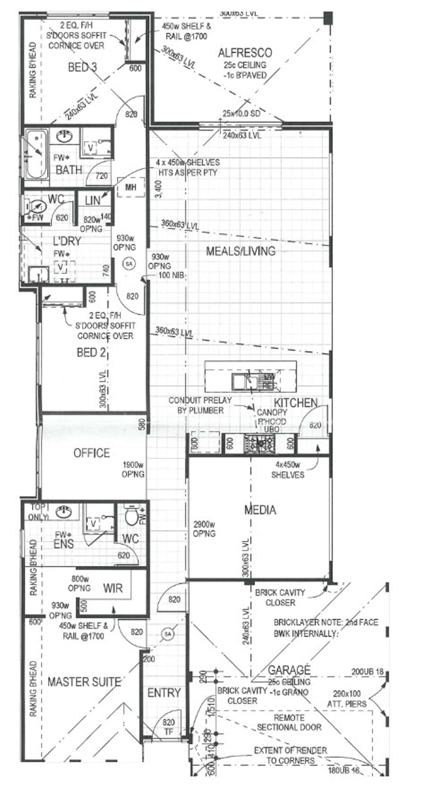 Floorplan of Homely house listing, 45 Markwell Avenue, Haynes WA 6112