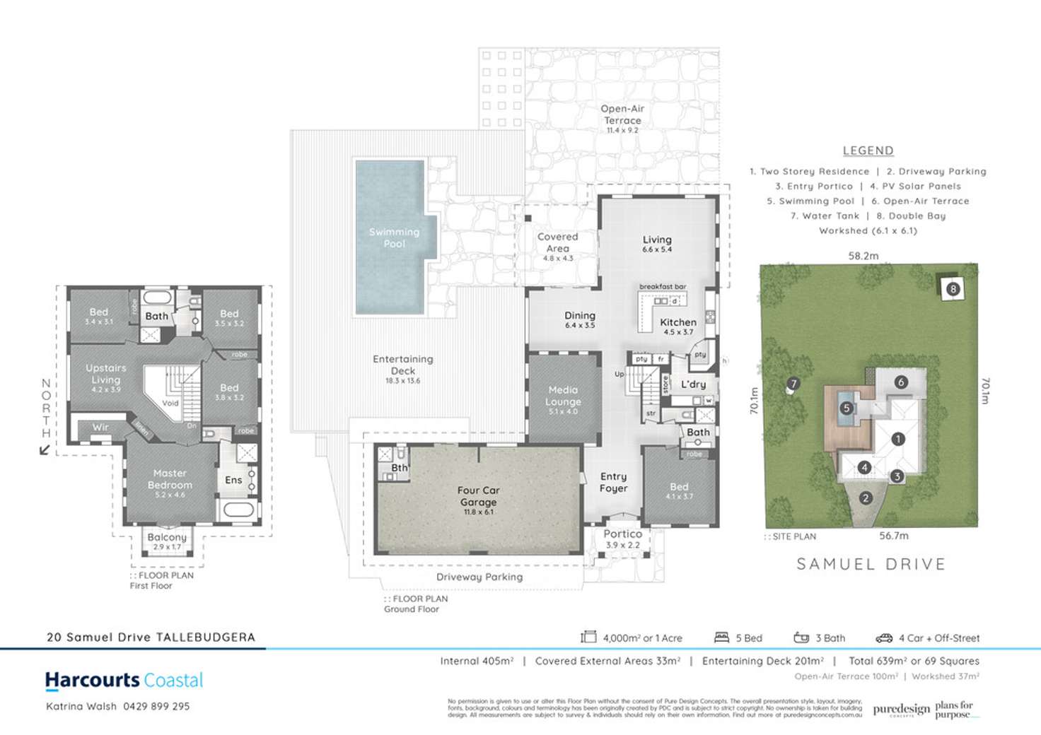 Floorplan of Homely house listing, 20 Samuel Drive, Tallebudgera QLD 4228