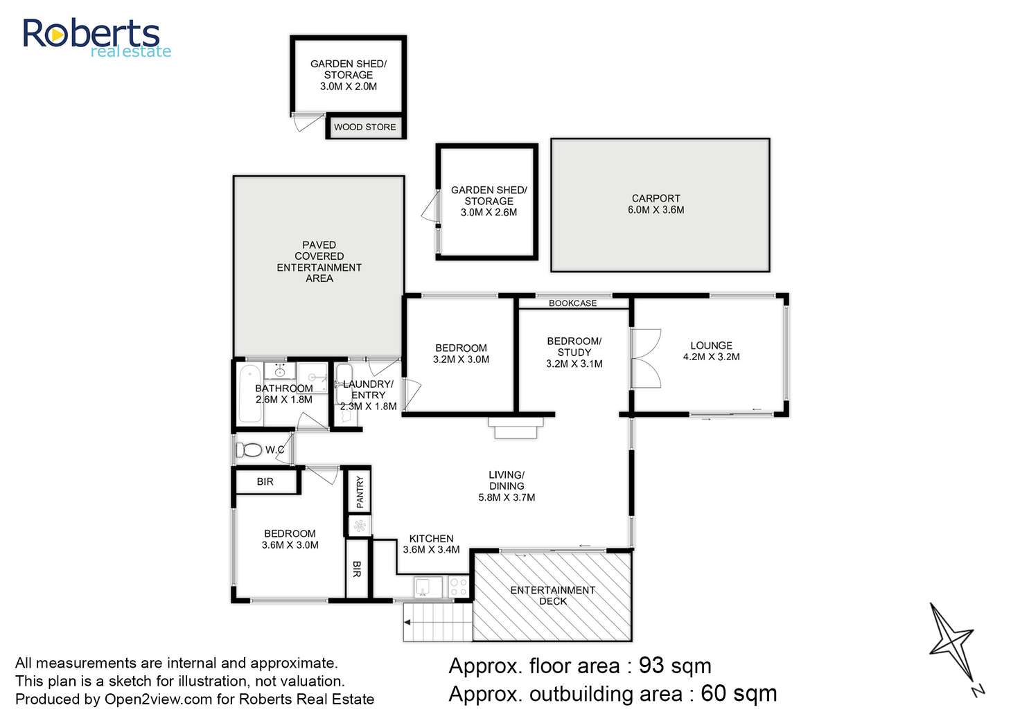 Floorplan of Homely house listing, 76 Barton Avenue, Triabunna TAS 7190