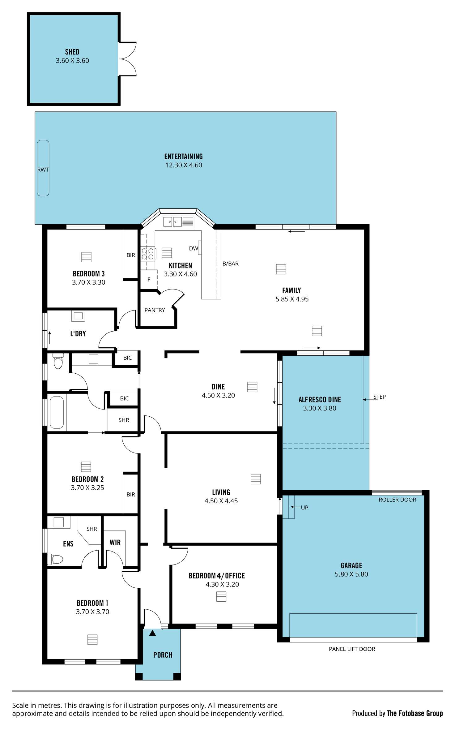 Floorplan of Homely house listing, 8 Nurlo Road, Noarlunga Downs SA 5168