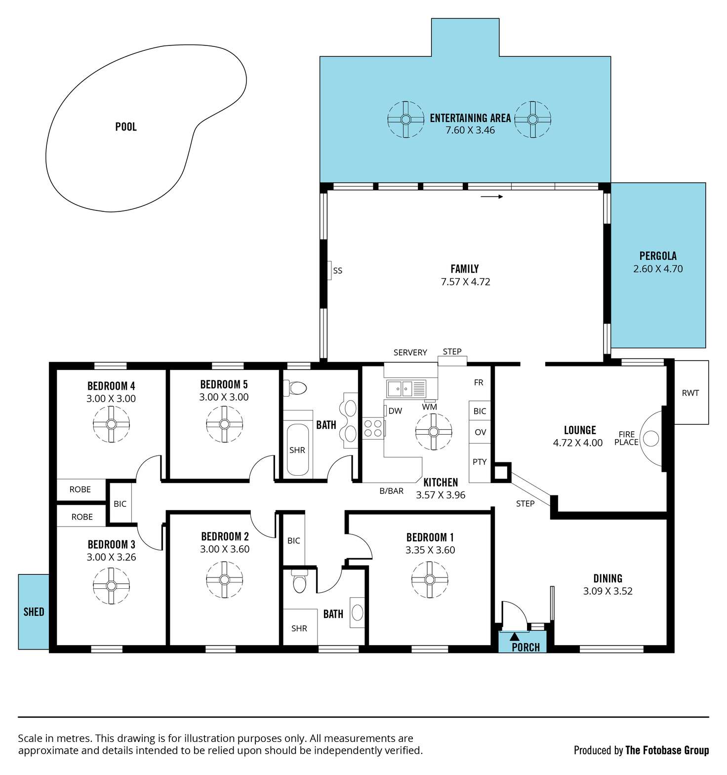 Floorplan of Homely house listing, 22 Zwerner Drive, Hallett Cove SA 5158