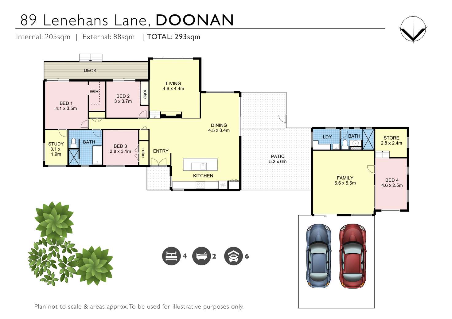 Floorplan of Homely house listing, 89 Lenehans Lane, Doonan QLD 4562