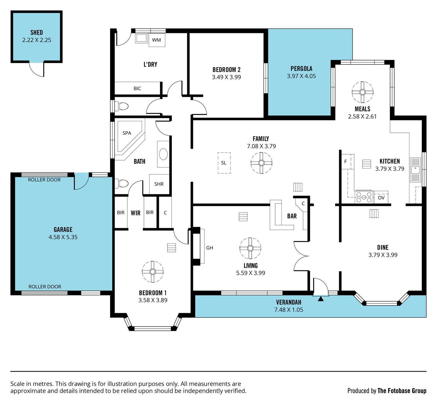 Floorplan of Homely house listing, 41 Maidencombe  Drive, Moana SA 5169