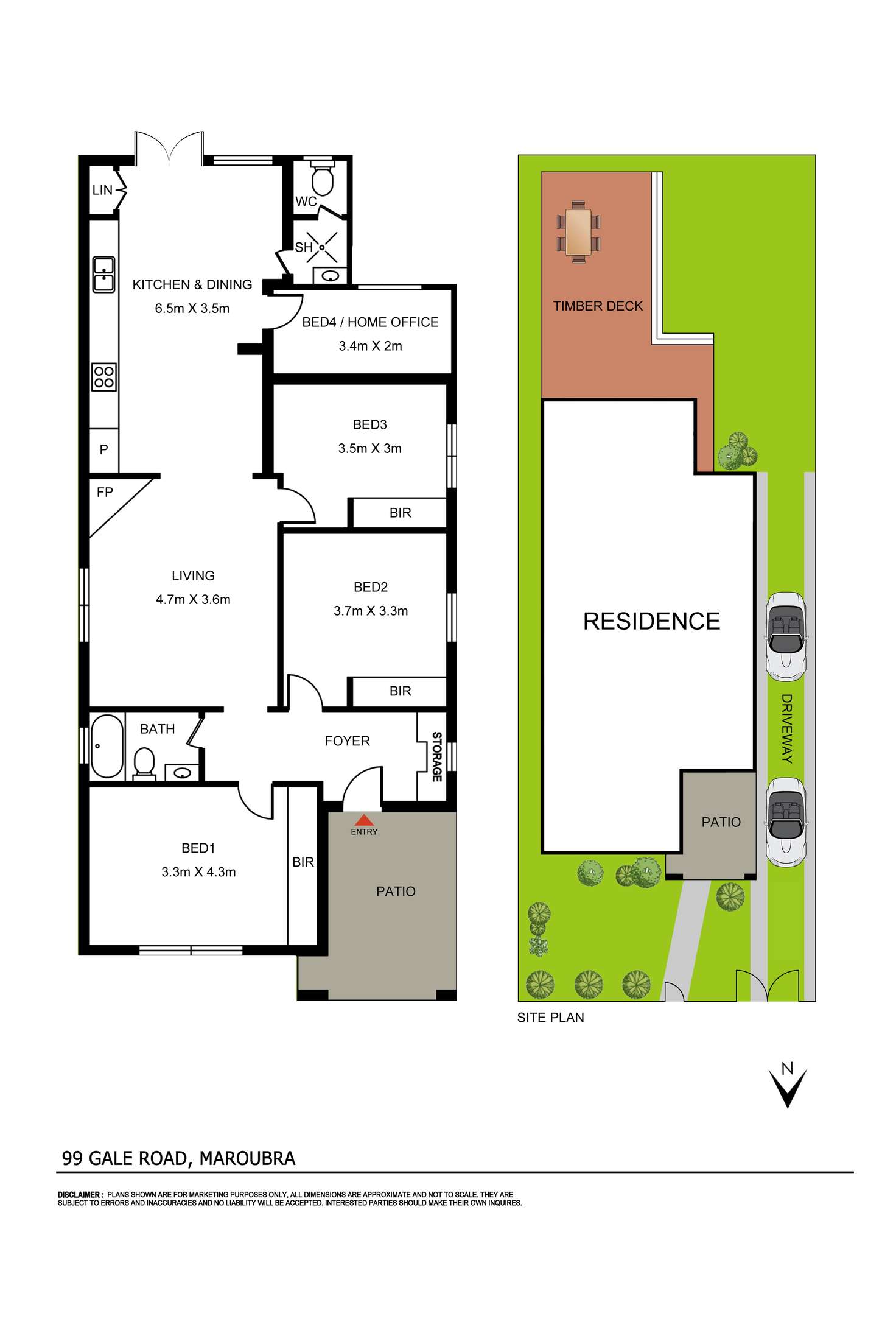 Floorplan of Homely house listing, 99 Gale Road, Maroubra NSW 2035