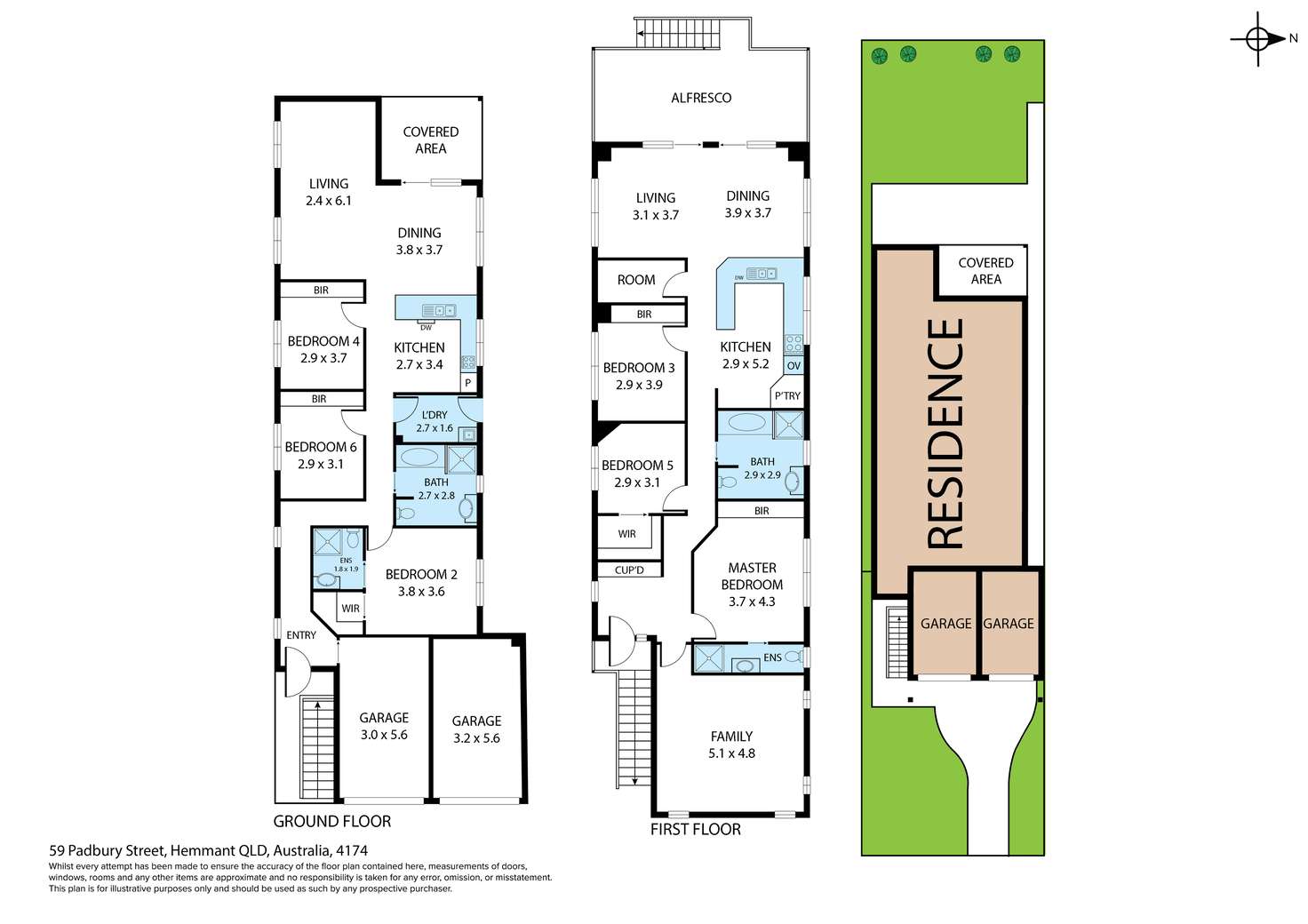 Floorplan of Homely house listing, 59 Padbury Street, Hemmant QLD 4174