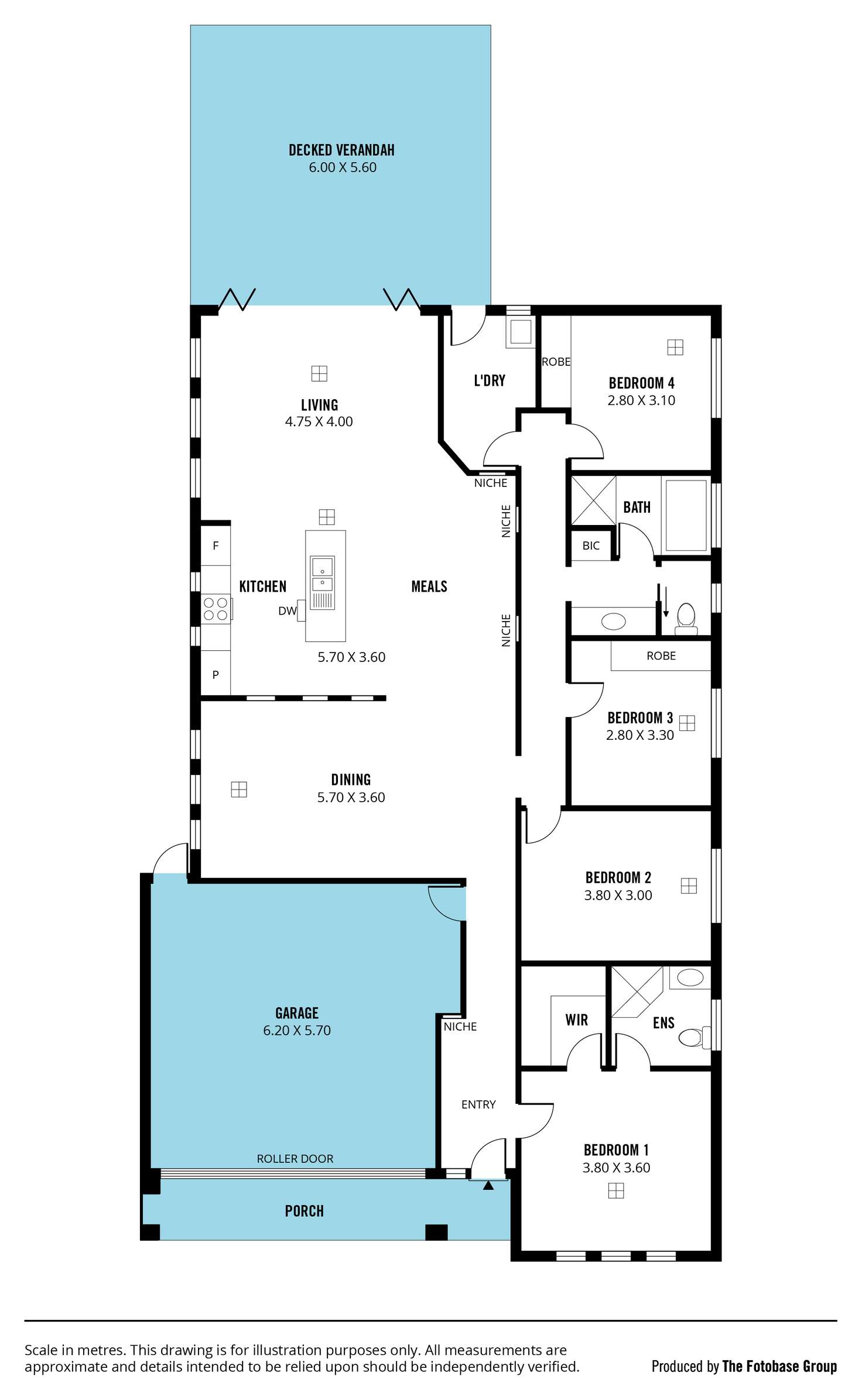 Floorplan of Homely house listing, 13 Thomas Way, Hallett Cove SA 5158