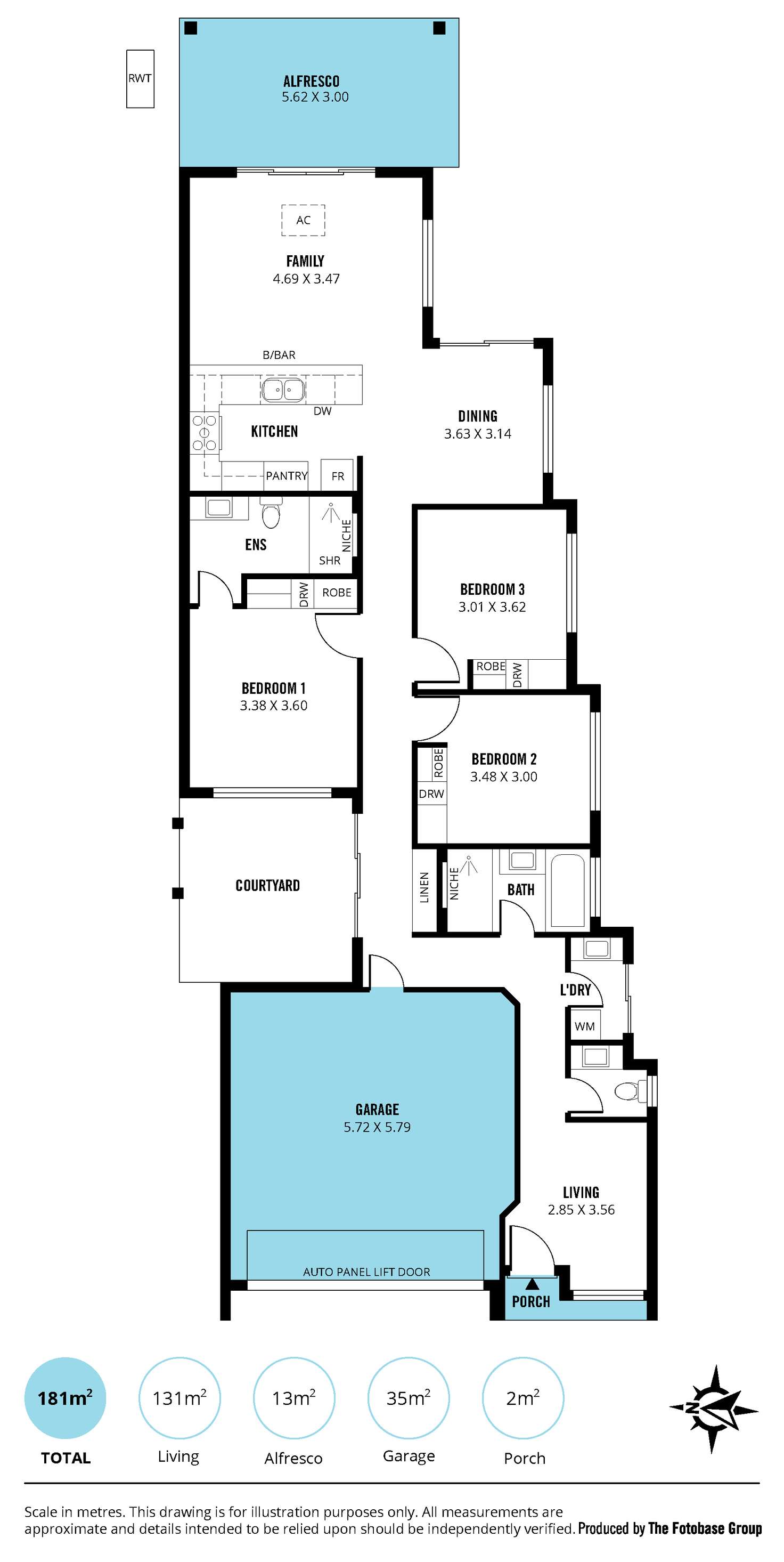 Floorplan of Homely house listing, 7 Panton Crescent, Glengowrie SA 5044