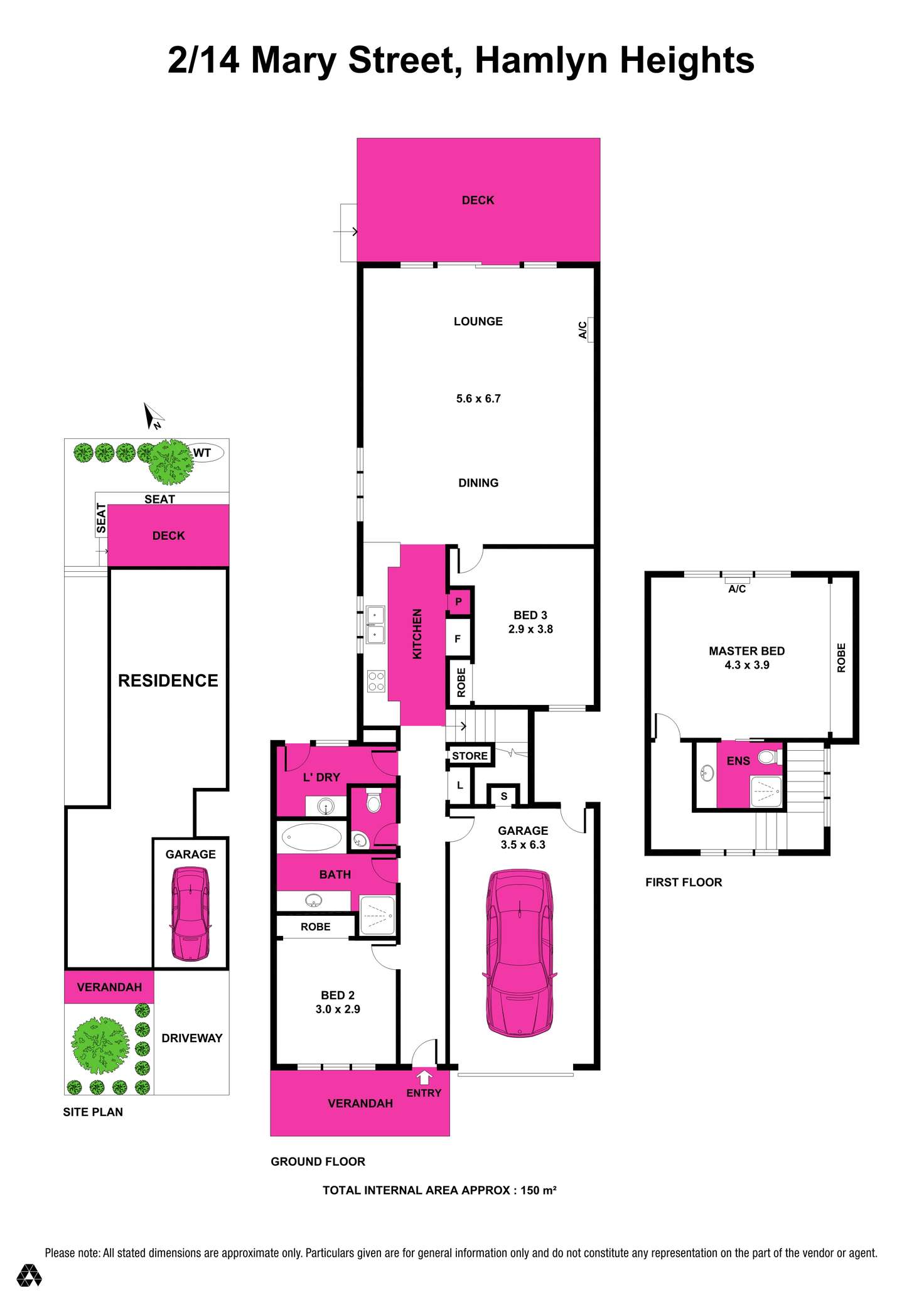 Floorplan of Homely house listing, 2/14 Mary Street, Hamlyn Heights VIC 3215