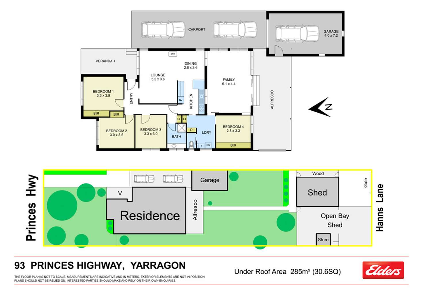 Floorplan of Homely house listing, 93 PRINCES HIGHWAY, Yarragon VIC 3823