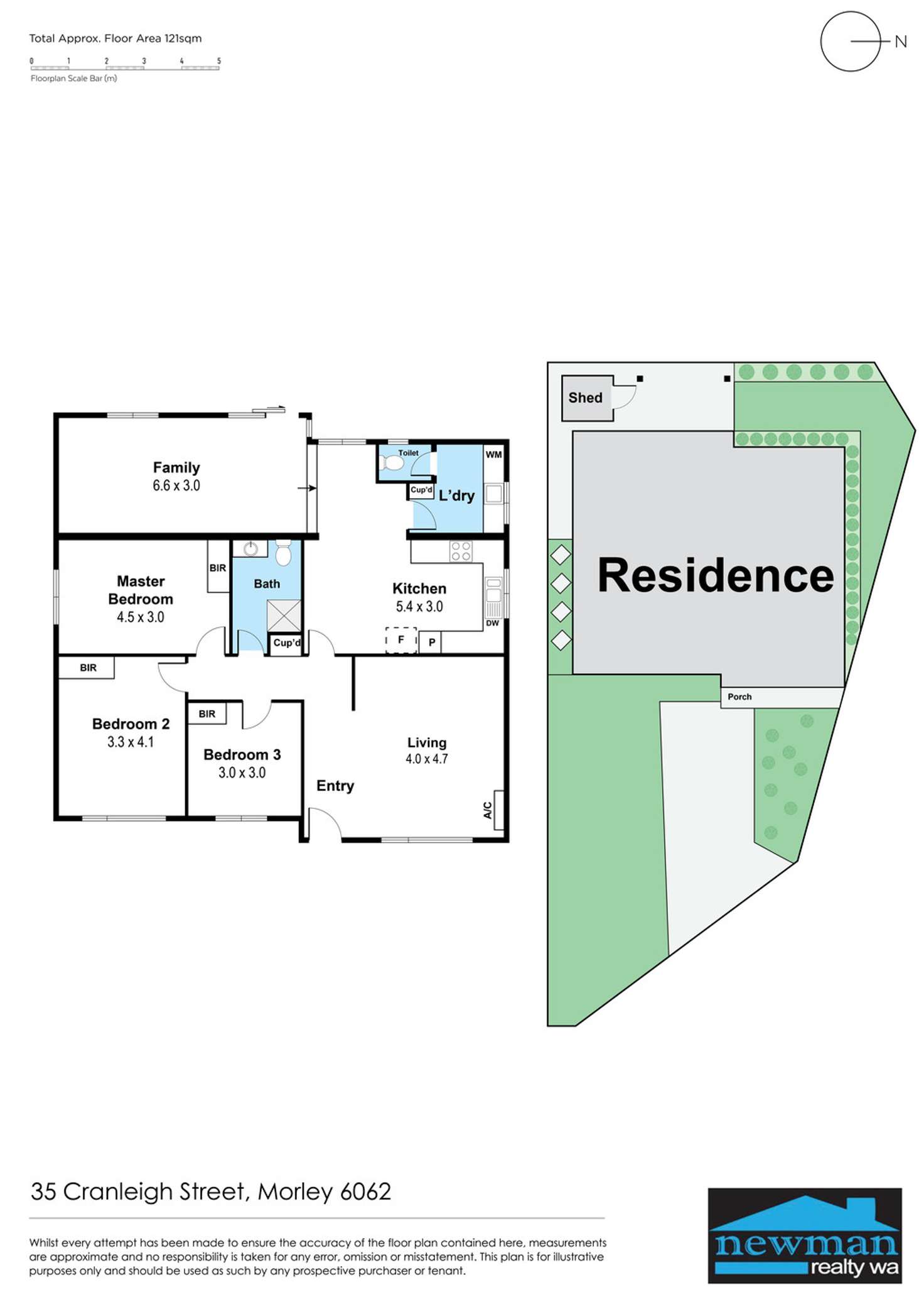 Floorplan of Homely house listing, 35 Cranleigh Street, Morley WA 6062