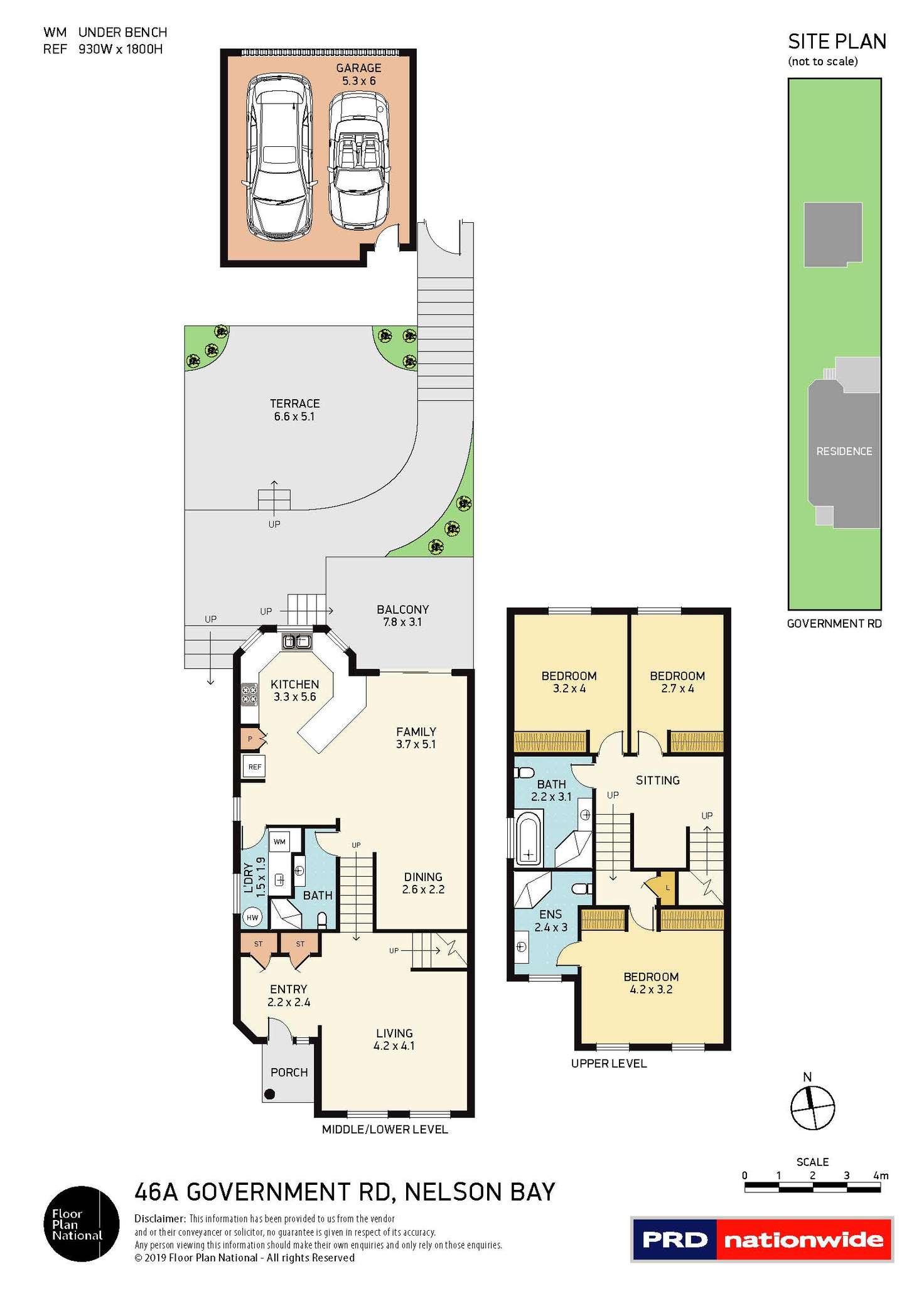 Floorplan of Homely house listing, 46a Government Road, Nelson Bay NSW 2315