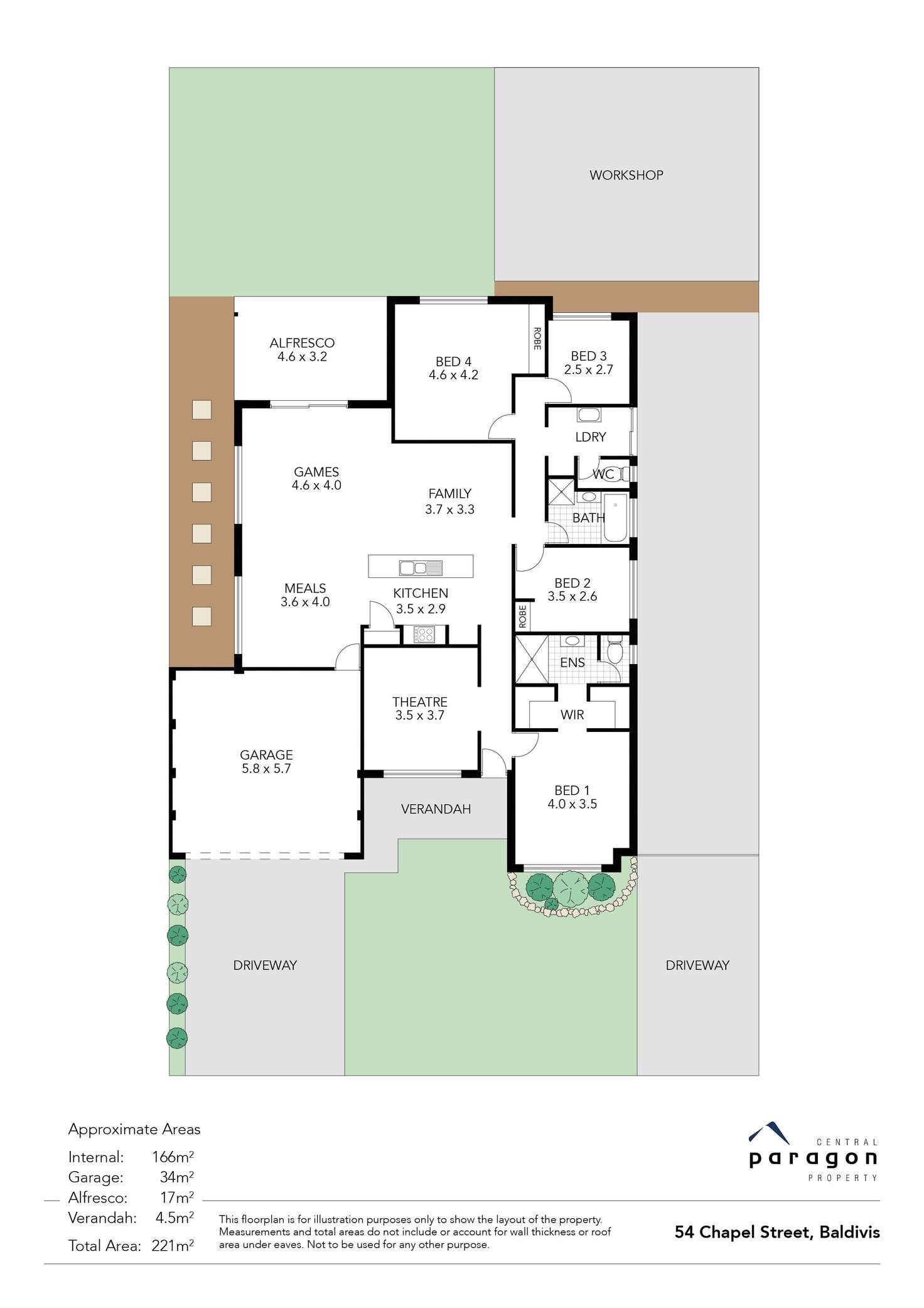 Floorplan of Homely house listing, 54 Chapel Street, Baldivis WA 6171