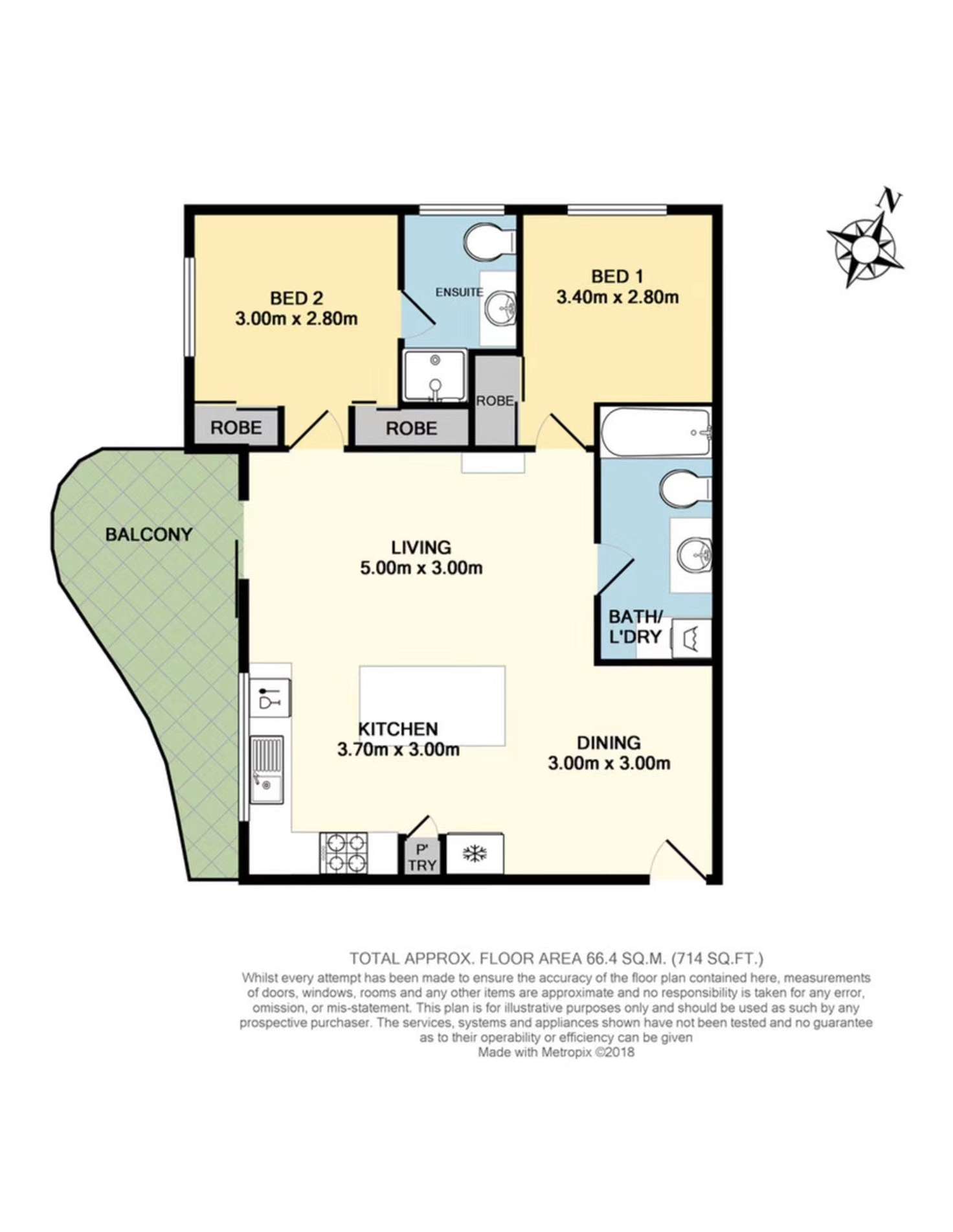 Floorplan of Homely apartment listing, 101/88 Tram Road, Doncaster VIC 3108