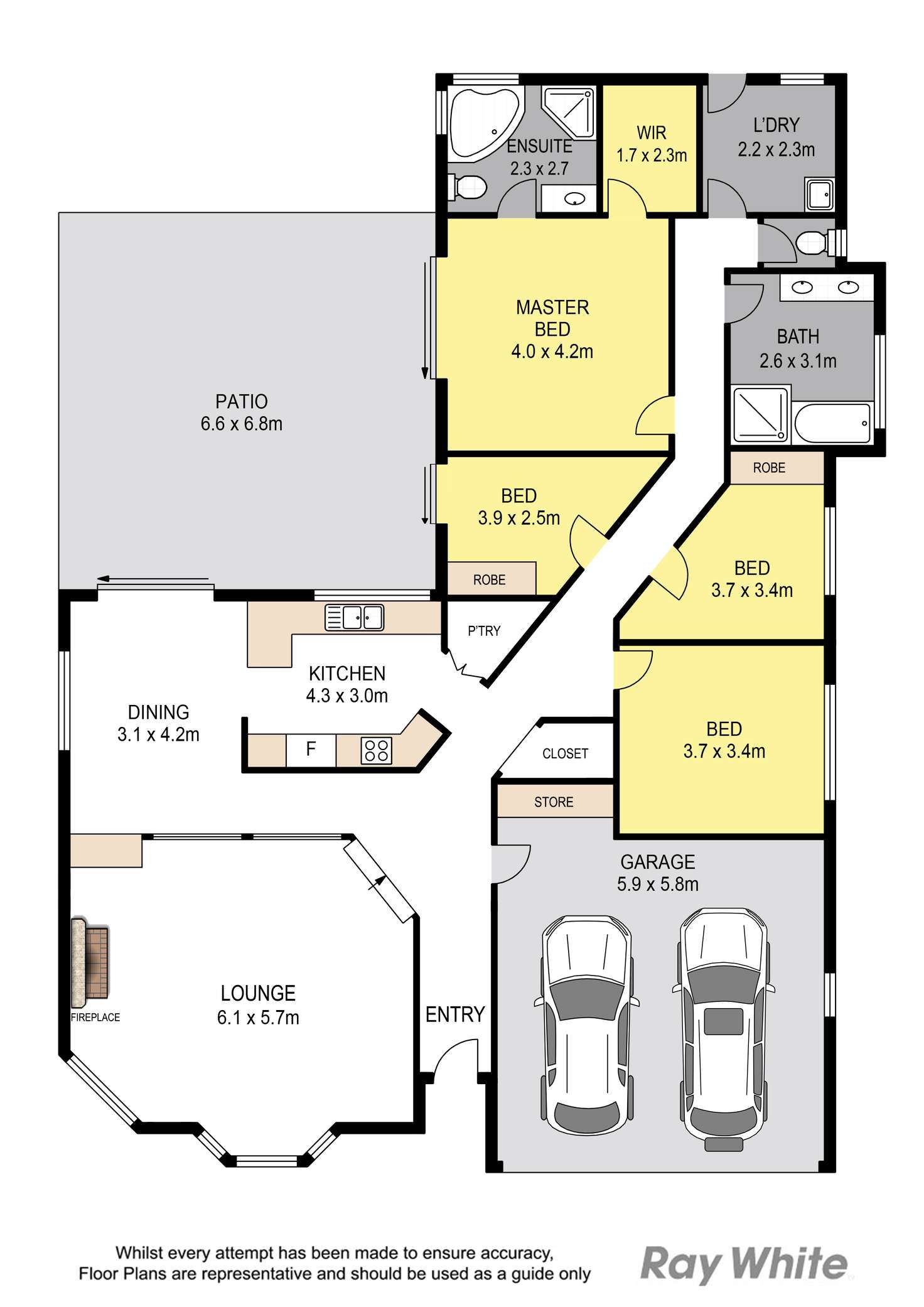 Floorplan of Homely house listing, 10 Muneera Crescent, Aspley QLD 4034