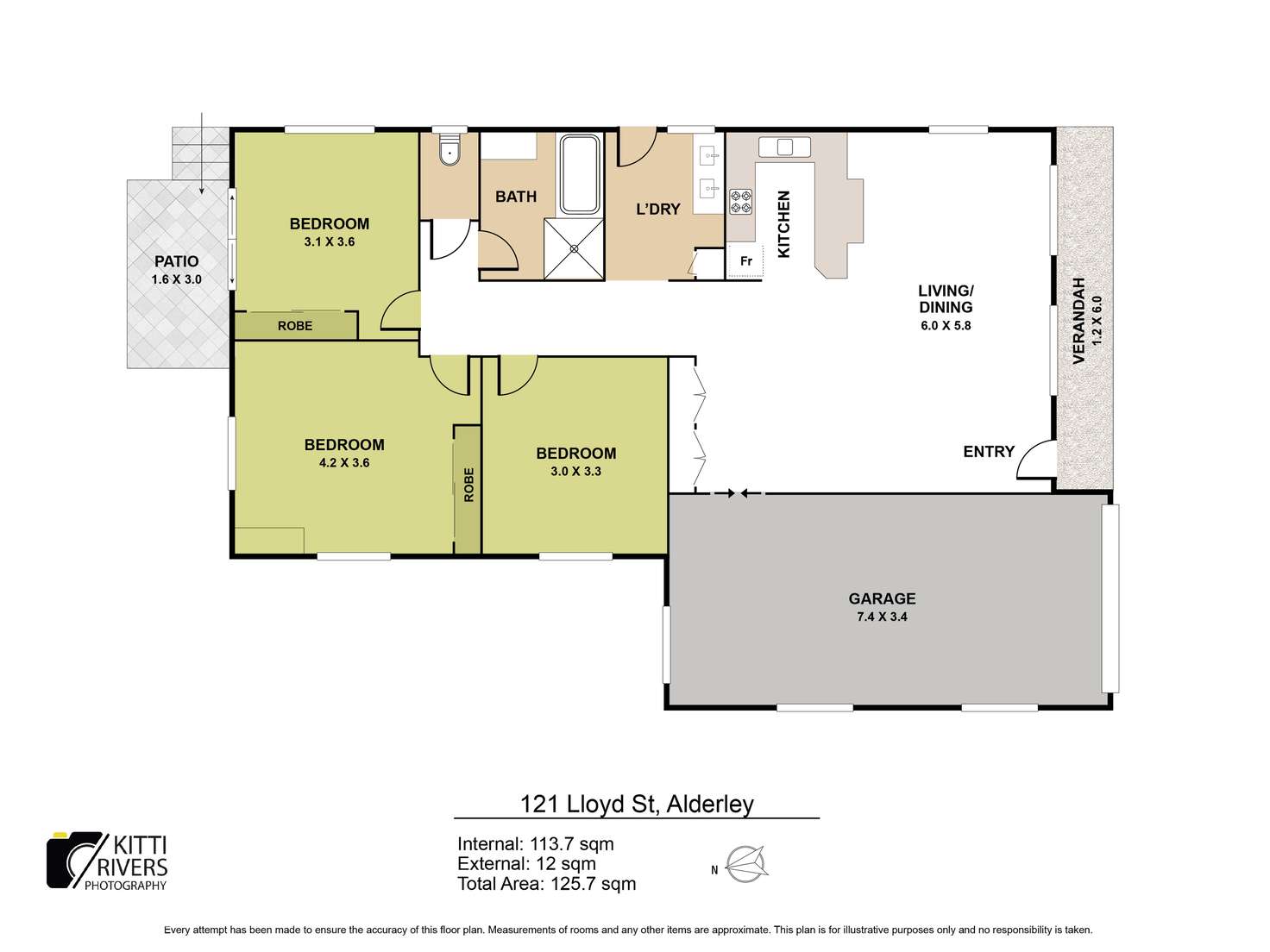 Floorplan of Homely house listing, 121 Lloyd Street, Alderley QLD 4051