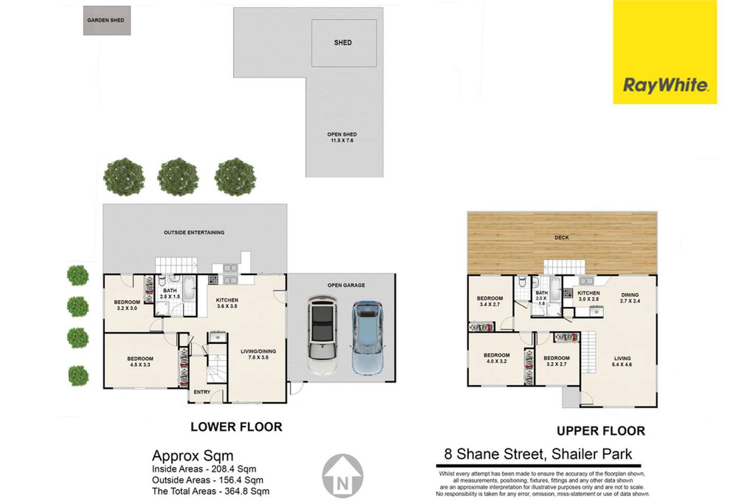 Floorplan of Homely house listing, 8 Shane Street, Shailer Park QLD 4128