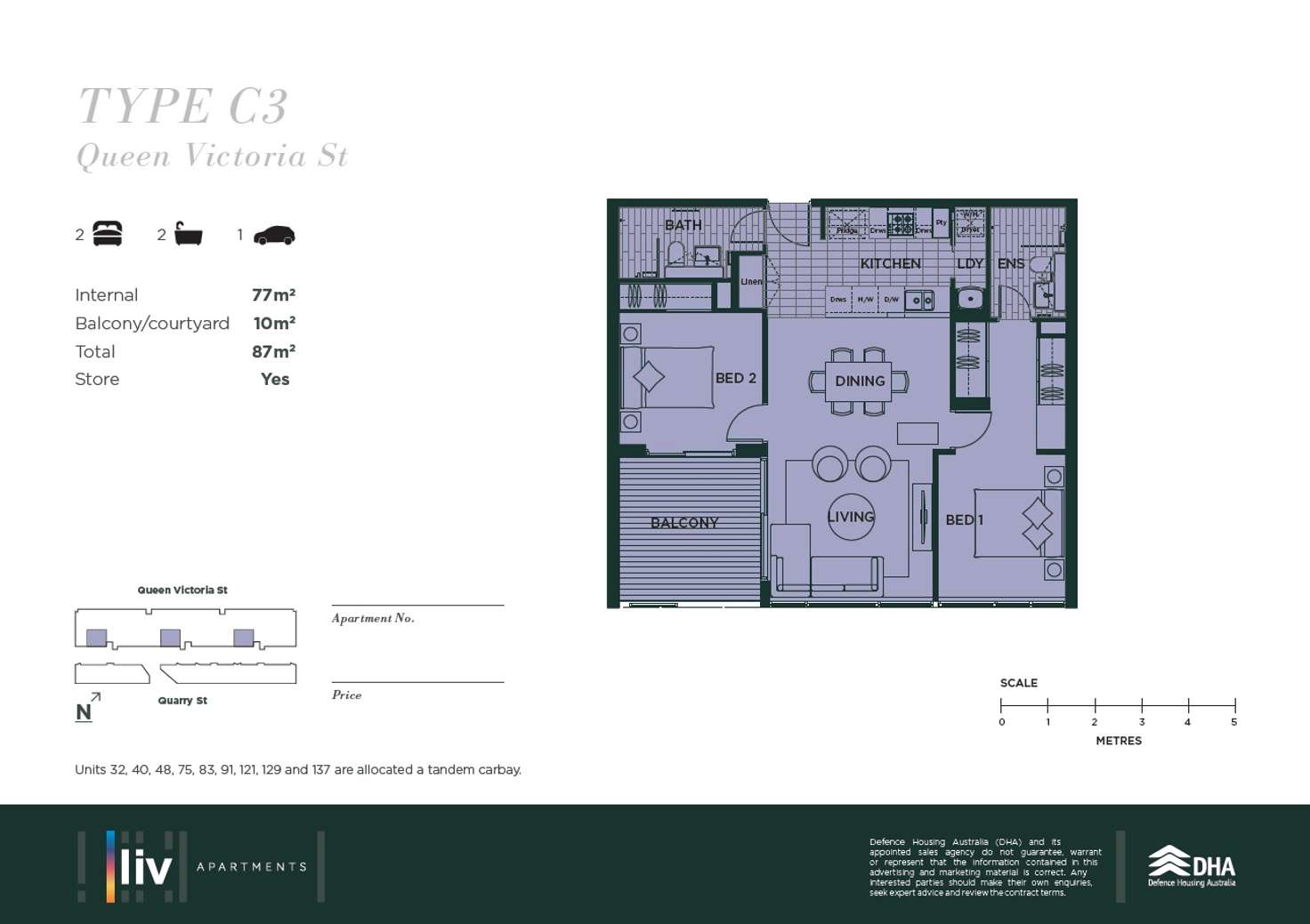 Floorplan of Homely apartment listing, 75/51 Queen Victoria Street, Fremantle WA 6160