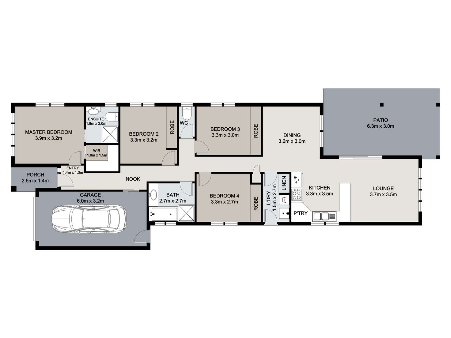 Floorplan of Homely house listing, 10a Taylor Street, Virginia QLD 4014